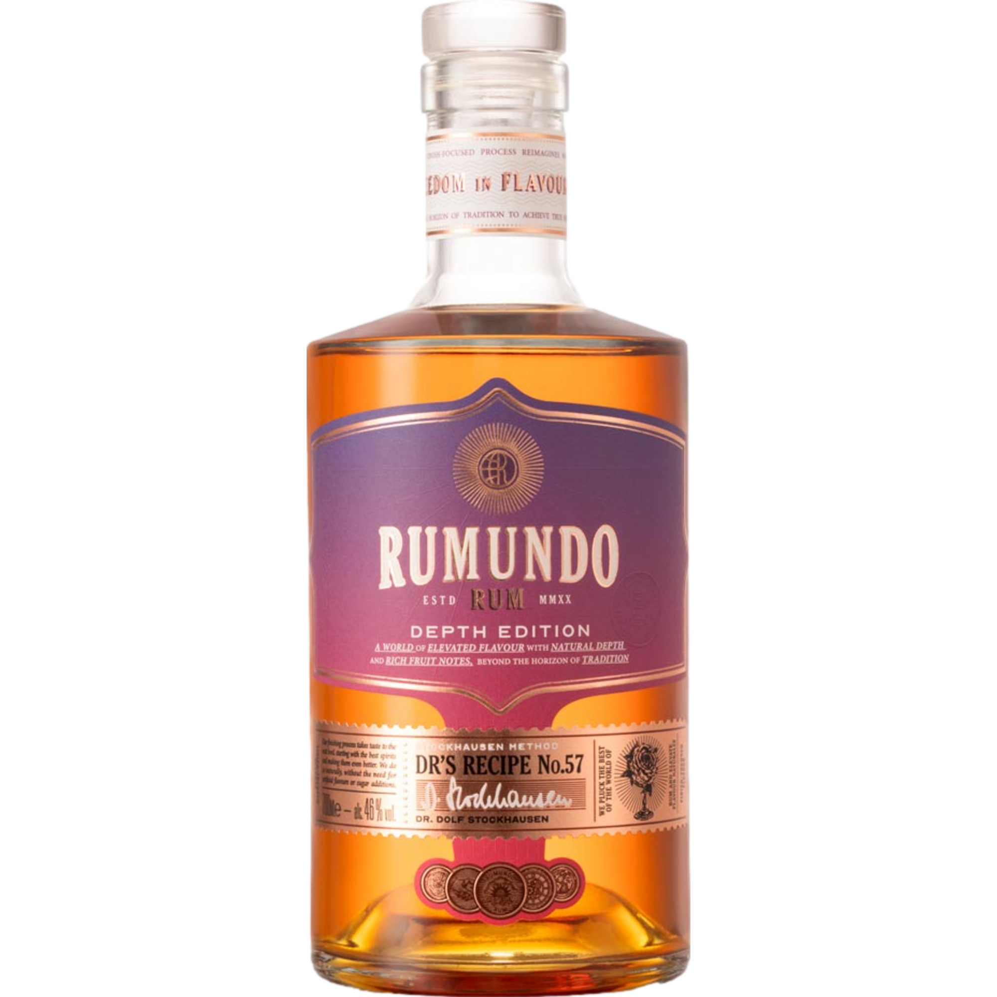 Image of Seven Seals Rumundo Depth Dr. Recipe No. 57 Rum, Schweiz, 0,7 L, 46,0 % Vol., Spirituosen