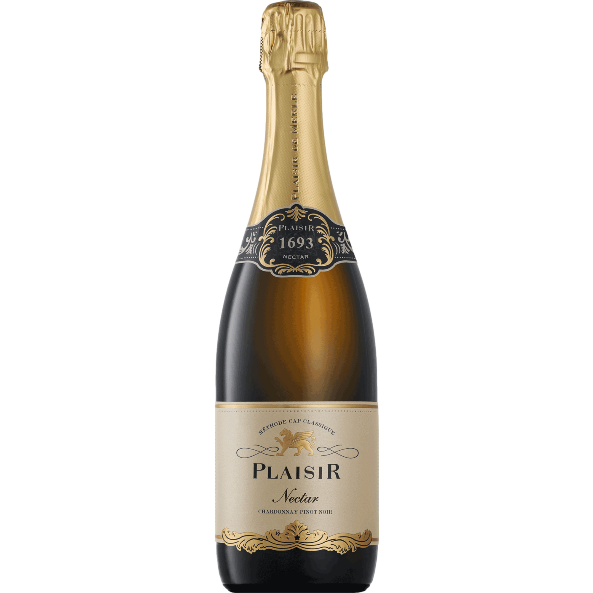 Image of Plaisir Nectar Chardonnay Pinot Noir Cap Classique, WO Western Cape, Western Cape, Schaumwein