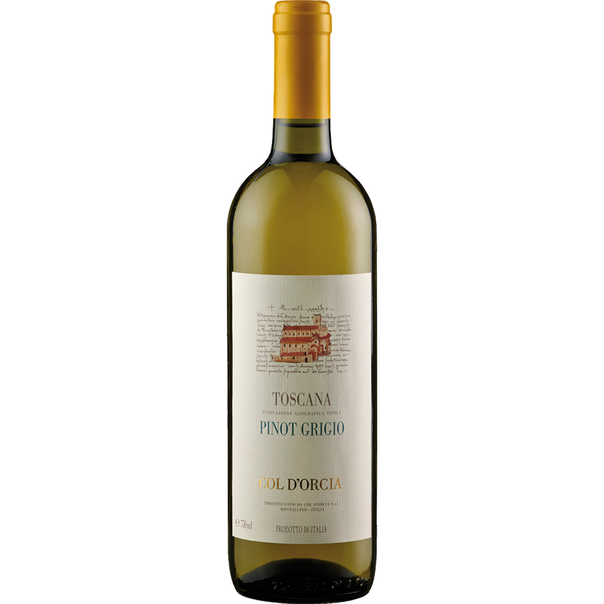 Col d'Orcia Pinot Grigio Bio, Sant’Antimo DOC, Toskana, 2024, Weißwein