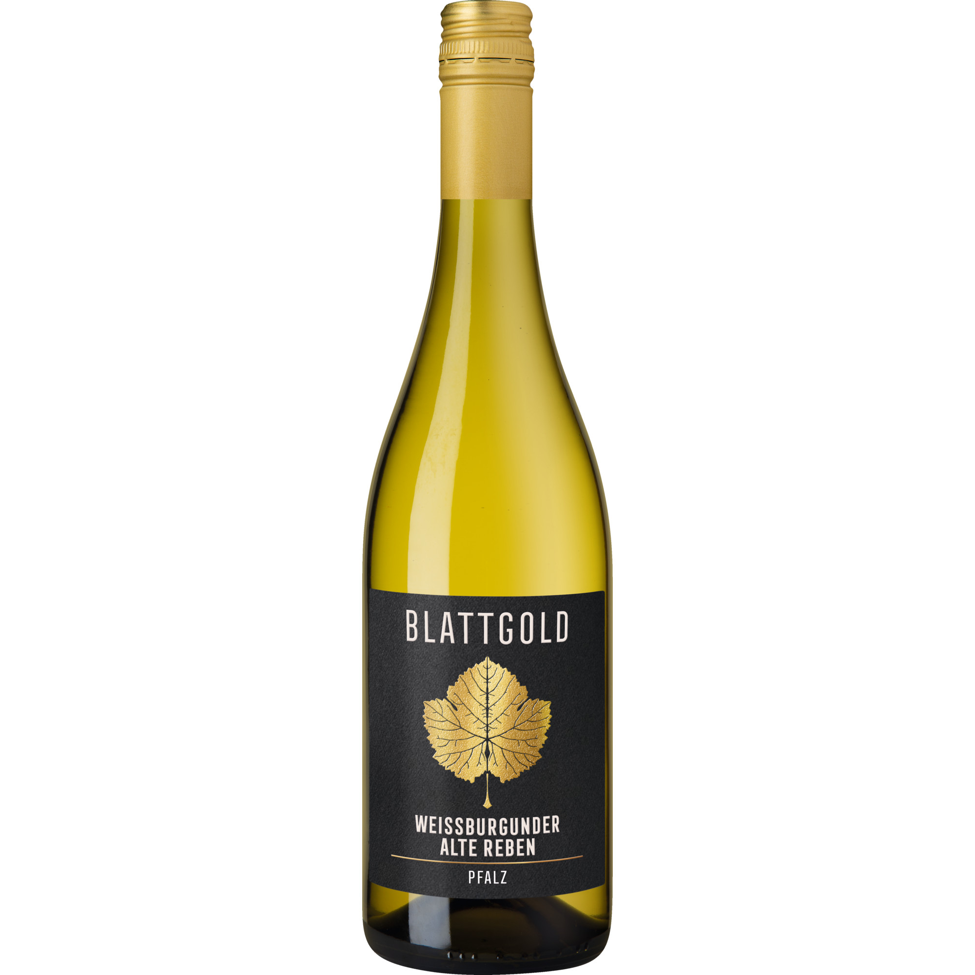 Blattgold Weißburgunder Alte Reben, Trocken, Pfalz, Pfalz, 2024, Weißwein