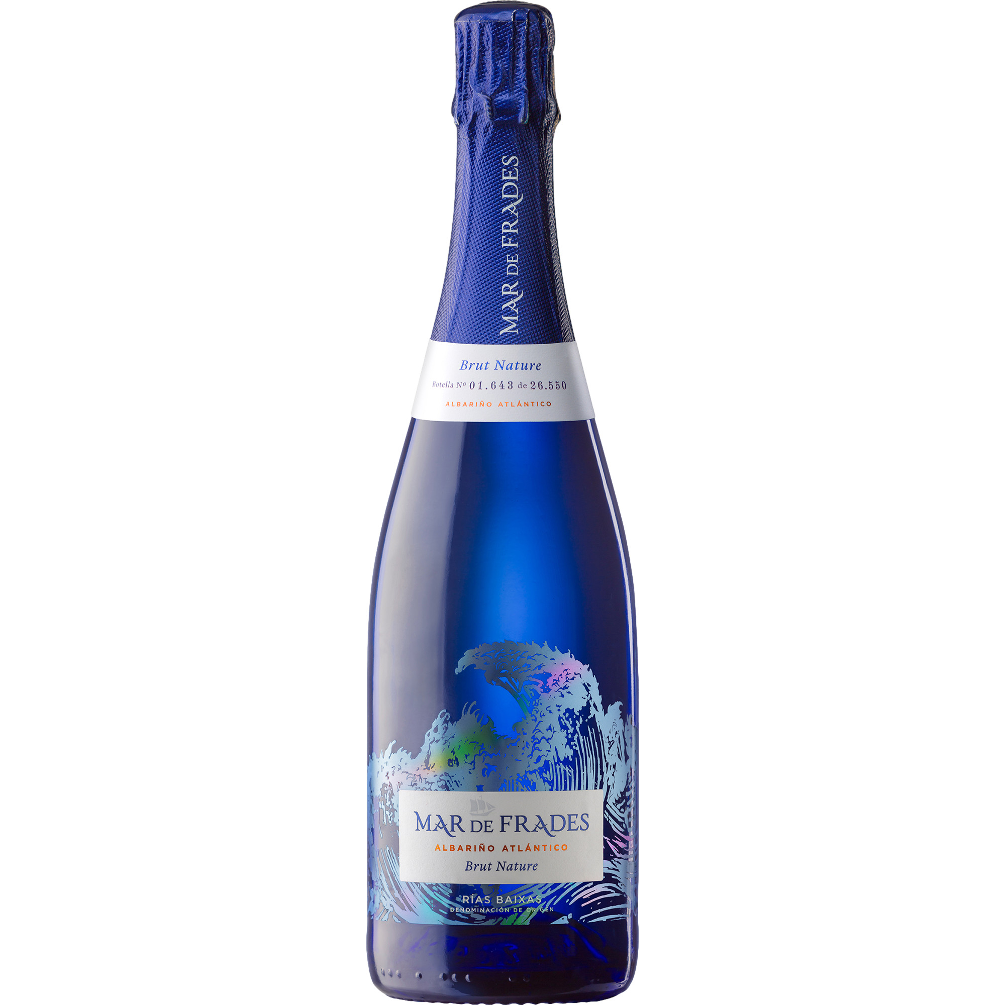 Image of Mar de Frades Albarino, Brut Nature, Rias Baixas DO, Galicien, Schaumwein