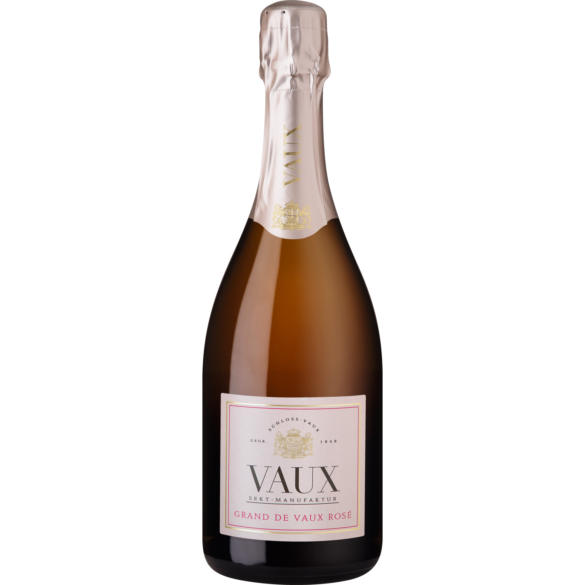 Grand de Vaux Rosé Sekt, Brut, Deutscher Sekt, Deutscher Sekt, Schaumwein - Sekt & Crémant