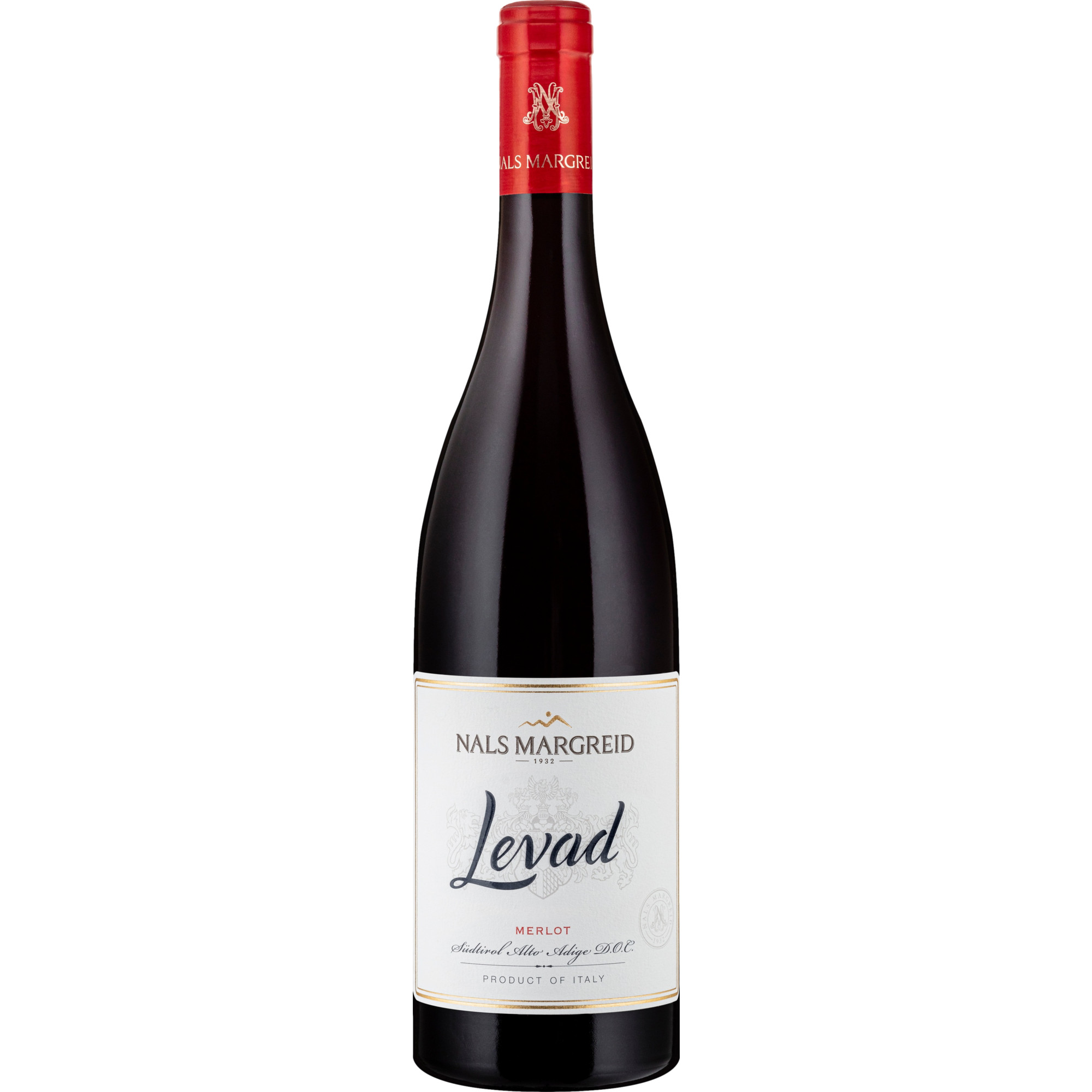 Nals Margreid Levad Merlot, Alto Adige / Südtirol DOC, Südtirol, 2021, Rotwein