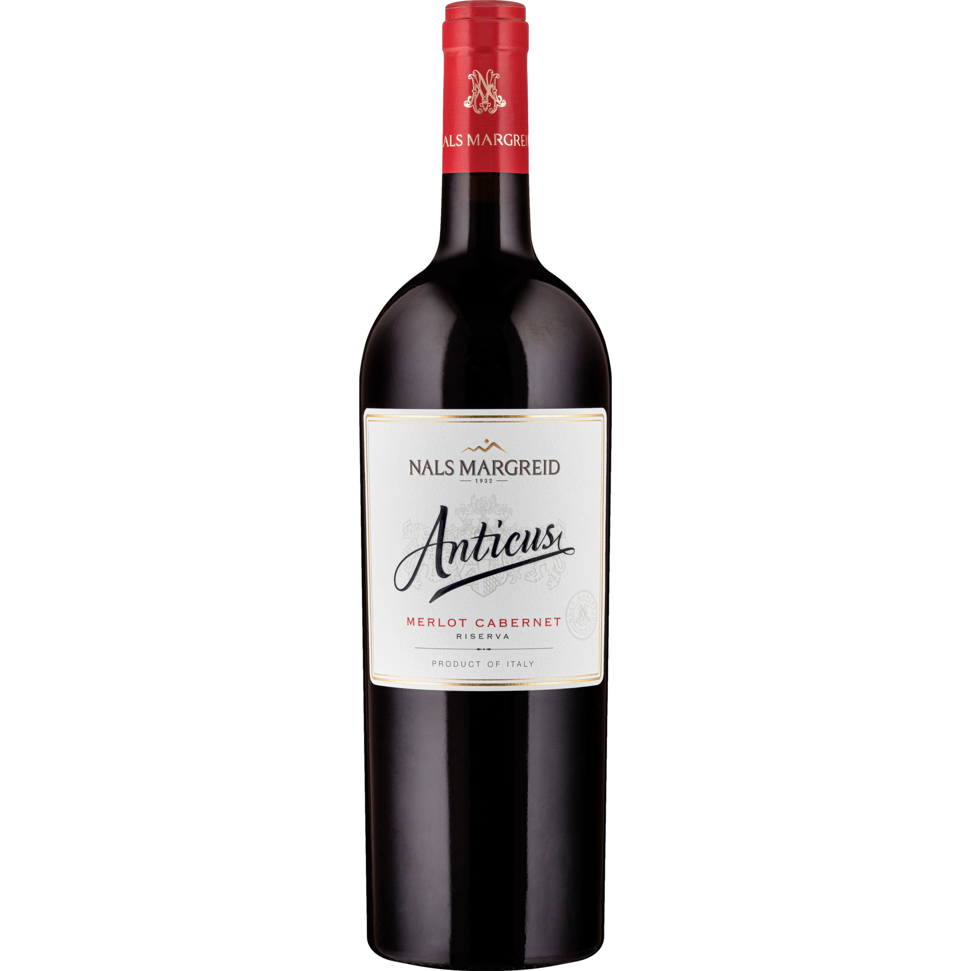 Nals Margreid Anticus Merlot Cabernet Riserva, Alto Adige / Südtirol DOC, Südtirol, 2021, Rotwein