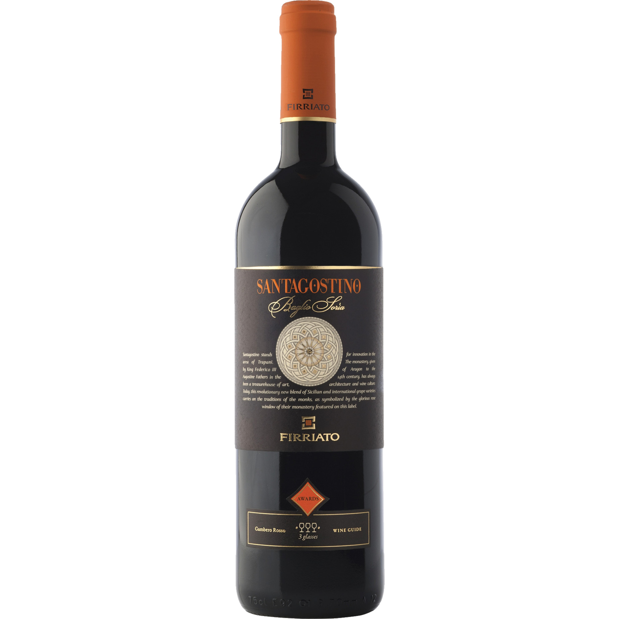 Santagostino rosso, Sicilia DOC, Sizilien, 2020, Rotwein