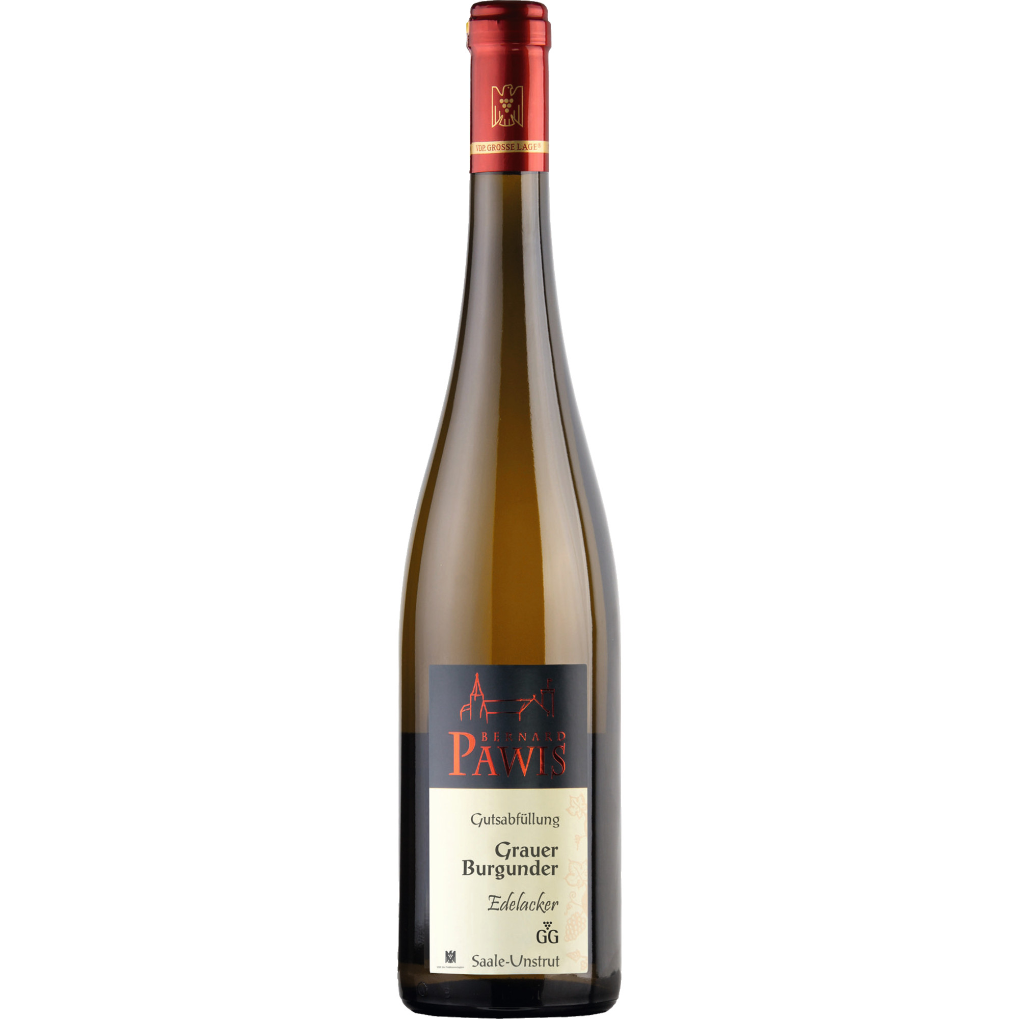 Pawis Edelacker Grauburgunder, trocken, Saale-Unstrut, Saale-Unstrut, 2023, Weißwein