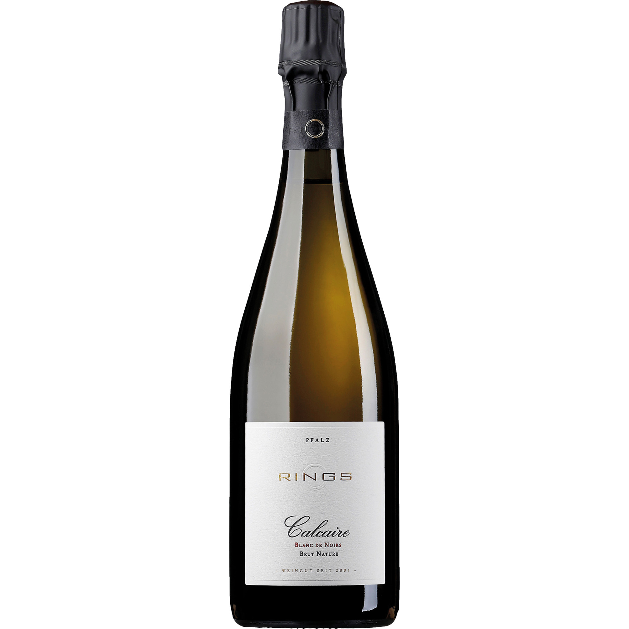 Image of Rings Calcaire Blanc de Noirs, Brut Nature, Pfalz, Pfalz, 2020, Schaumwein