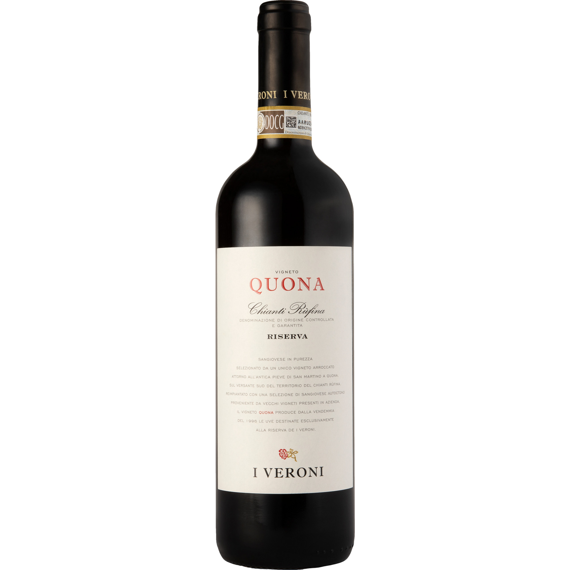 Image of Fattoria I Veroni Quona Chianti Rufina Riserva Bio, Chianti Rufina DOCG, Toskana, 2021, Rotwein