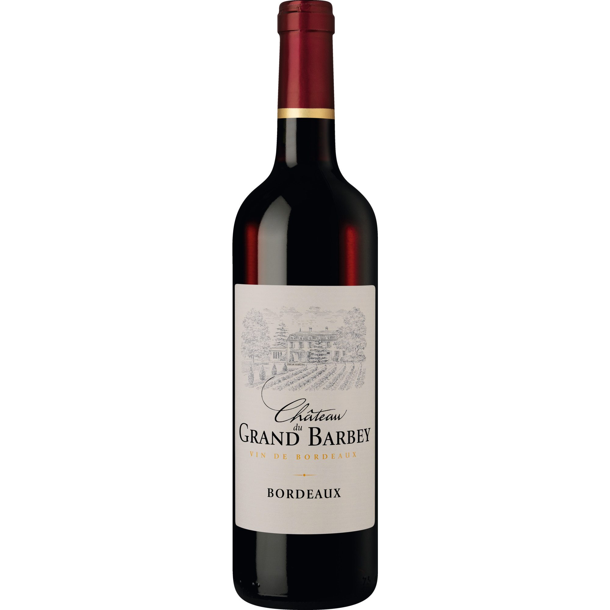 Château du Grand Barbey, Bordeaux AOP, Bordeaux, 2023, Rotwein