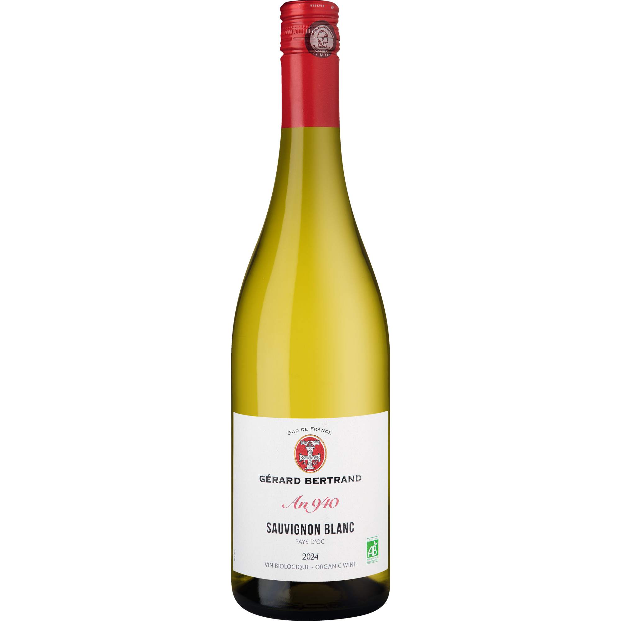 Image of Héritage "An 940" Sauvignon Blanc, Pays d'Oc IGP, Languedoc-Roussillon, 2024, Weißwein