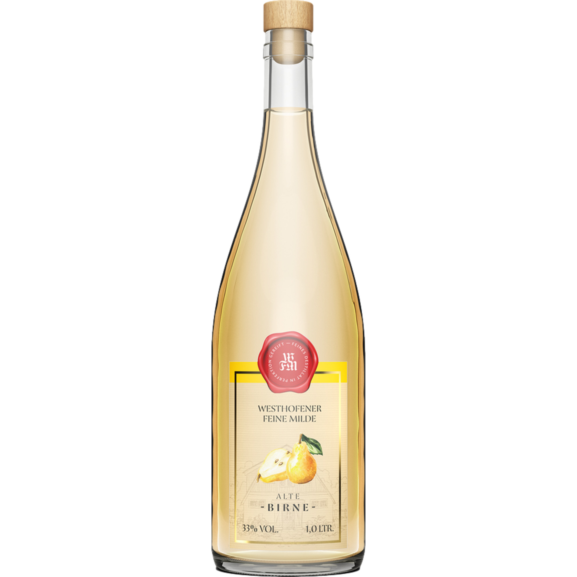 Image of Westhofener Feine Milde Alte Birne, Deutschland, 1,0 L, 33% Vol., Spirituosen