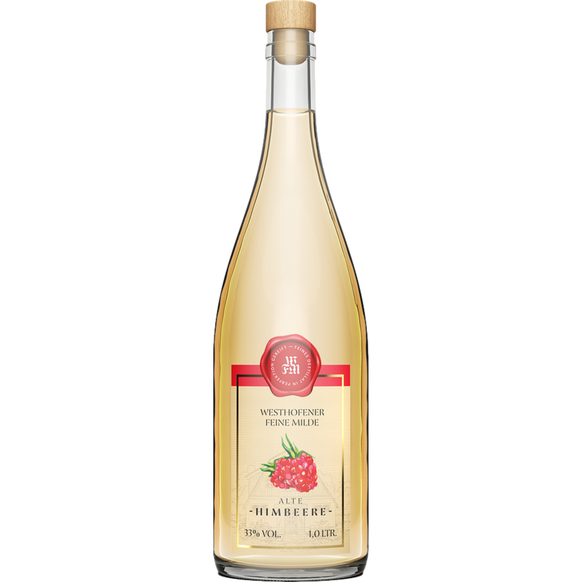 Image of Westhofener Feine Milde Alte Himbeere, Deutschland, 1,0 L, 33% Vol., Spirituosen