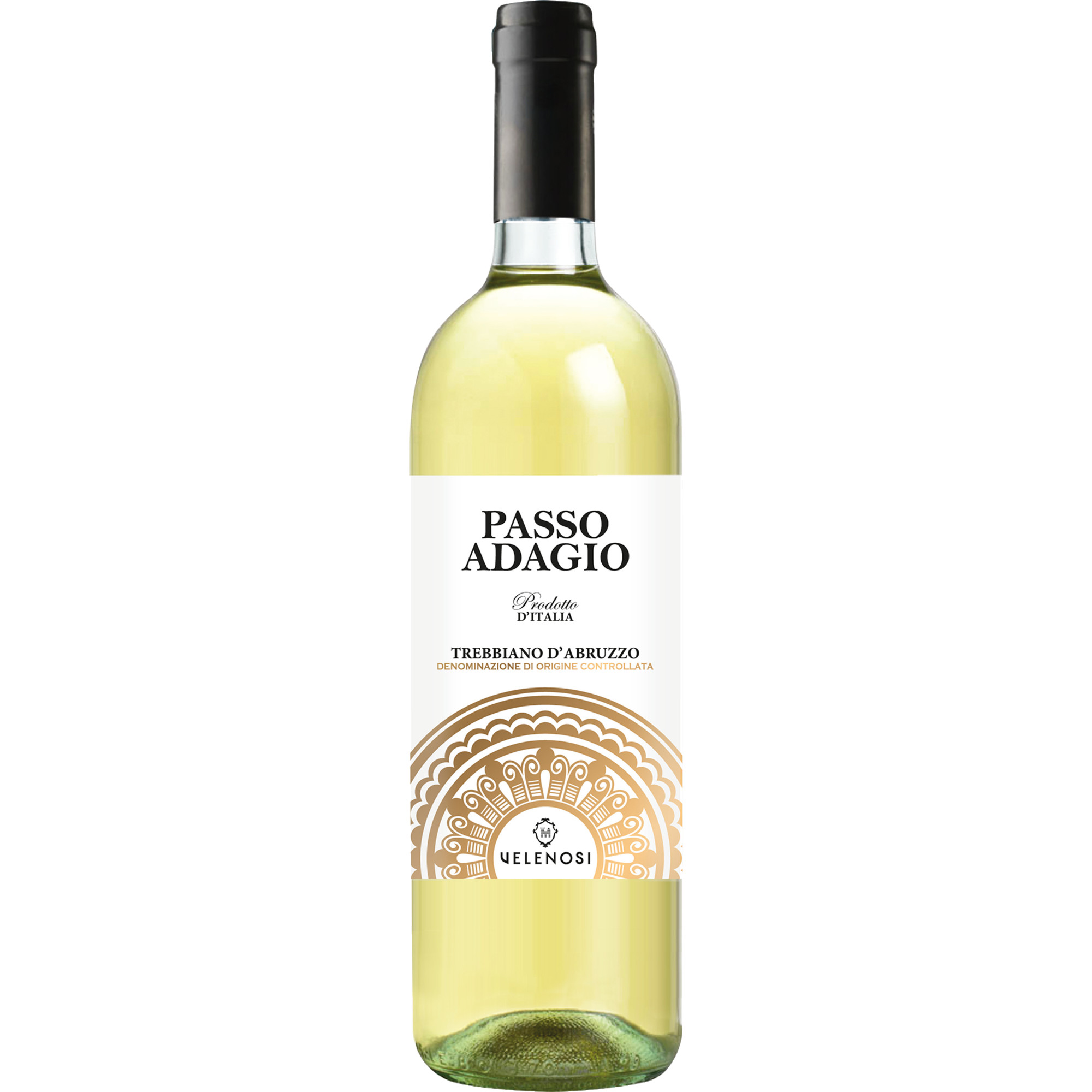 Passo Adagio Trebbiano d'Abruzzo, Trebbiano d'Abruzzo DOC, Abruzzen, 2023, Weißwein