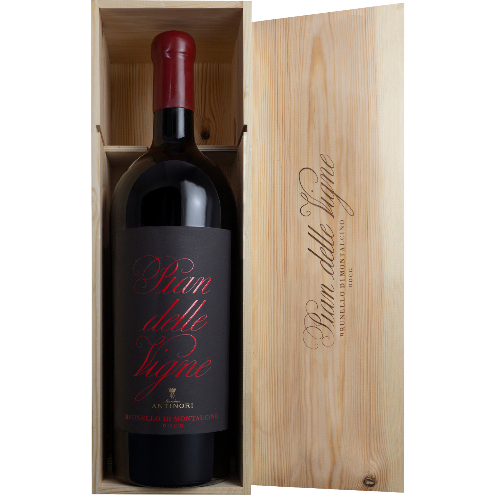 Pian delle Vigne Brunello, Brunello di Montalcino DOCG, 3,0 L, Toskana, 2000, Rotwein