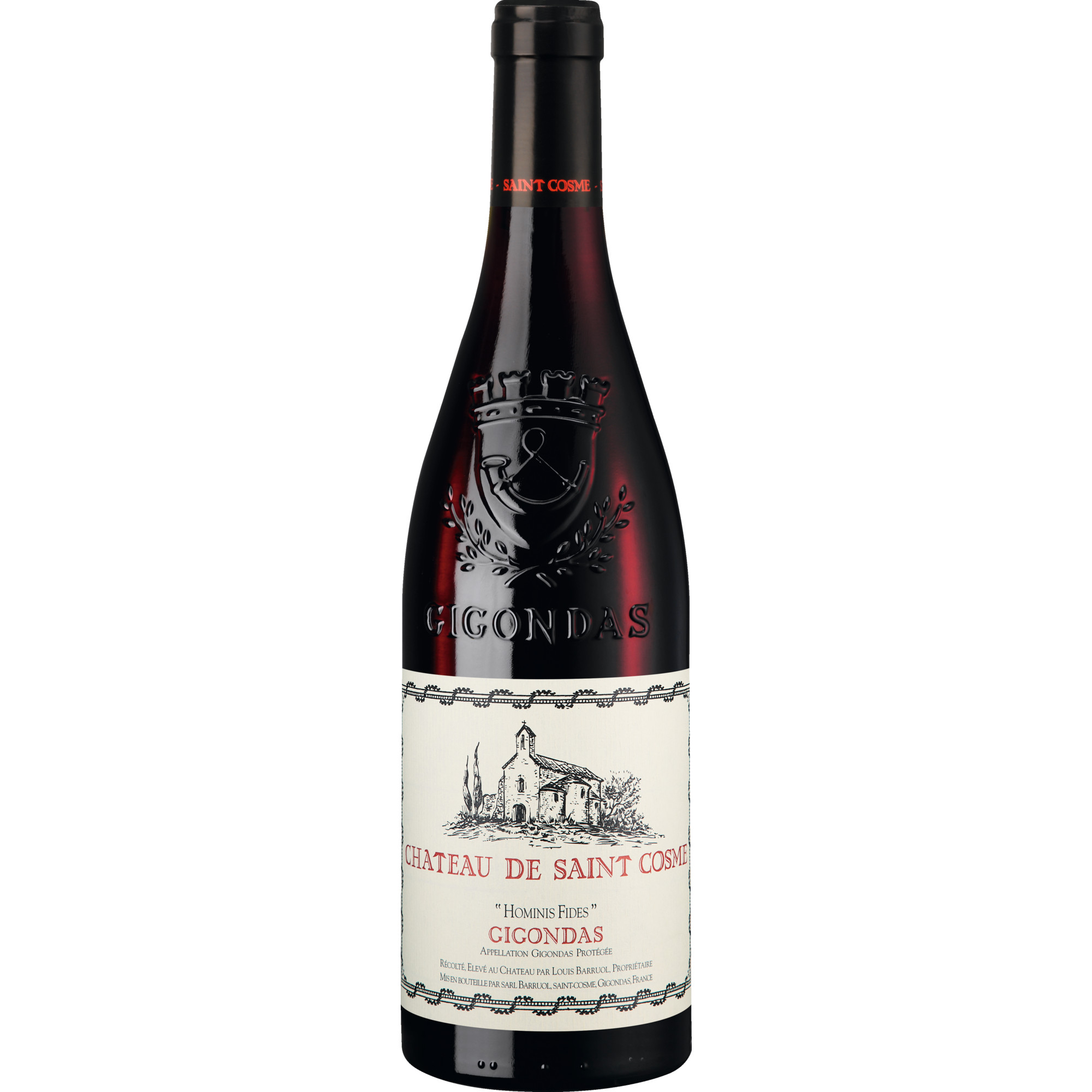 Hominis Fides Gigondas, Gigondas AOP, Rhône, 2023, Rotwein