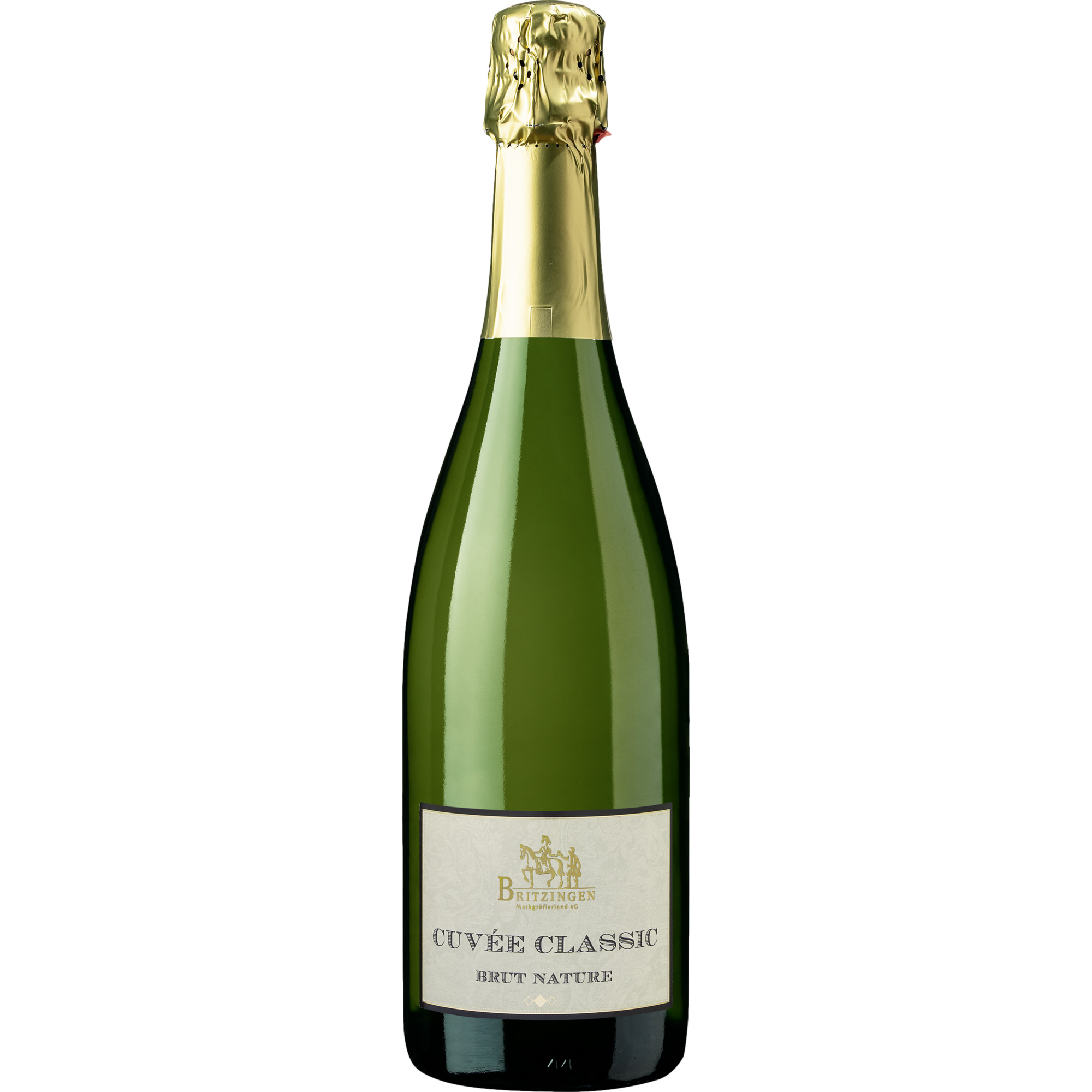 Image of Britzinger Cuvée Classic Sekt, Brut Nature, Baden, Baden, 2021, Schaumwein