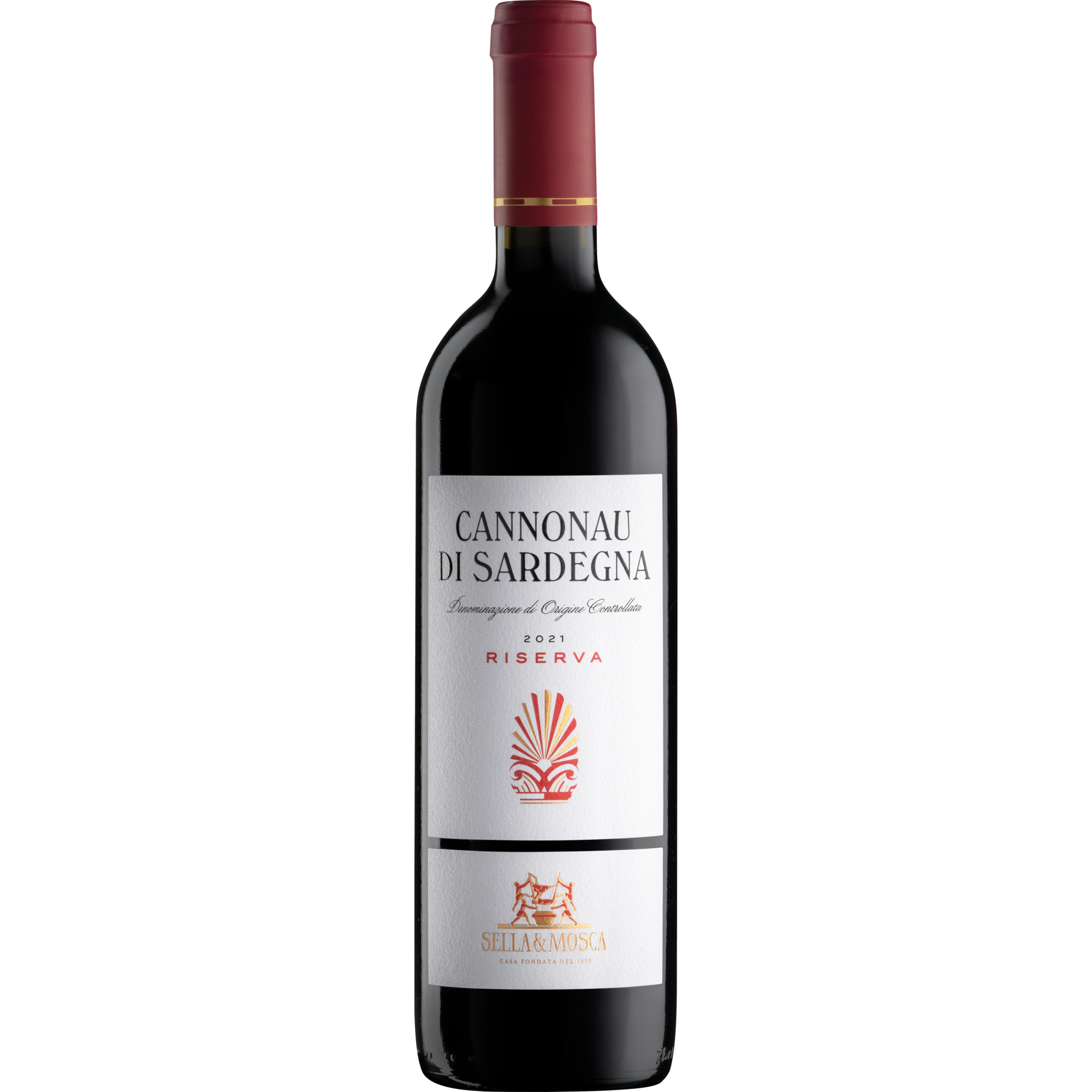 Sella & Mosca Cannonau di Sardegna Riserva, Cannonau di Sardedna DOC, Sardinien, 2021, Rotwein