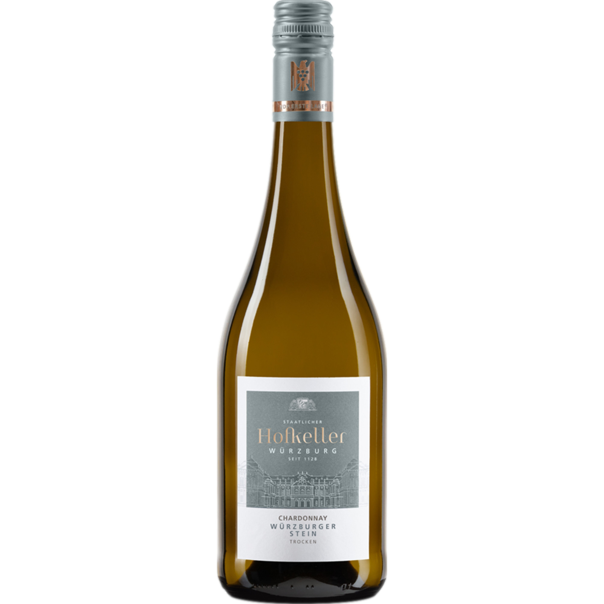 Würzburger Stein Chardonnay Erste Lage, Trocken, Franken, Franken, 2023, Weißwein