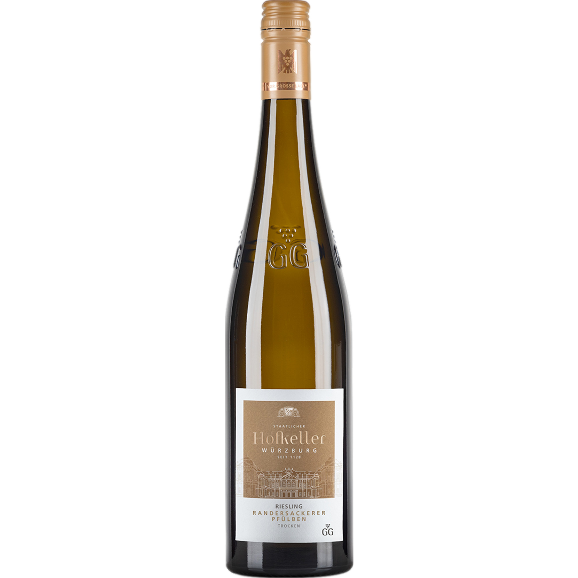Randersackerer Pfülben Riesling GG, Trocken, Franken, Franken, 2023, Weißwein