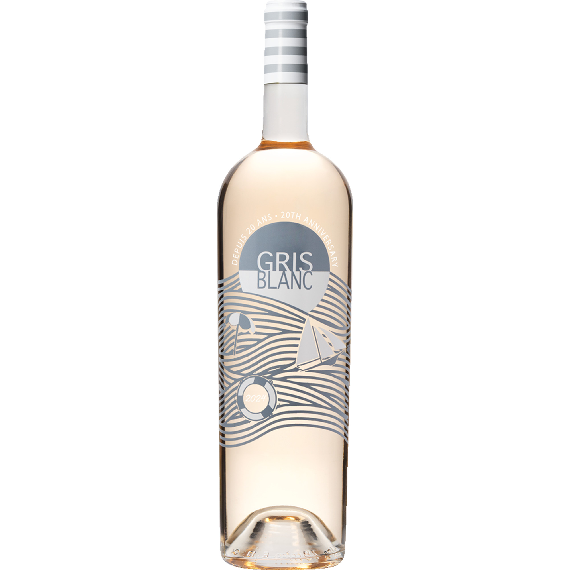 Image of Gérard Bertrand Gris Blanc 20th Anniversary, Pays d'Oc IGP, Magnum, Languedoc-Roussillon, 2024, Roséwein