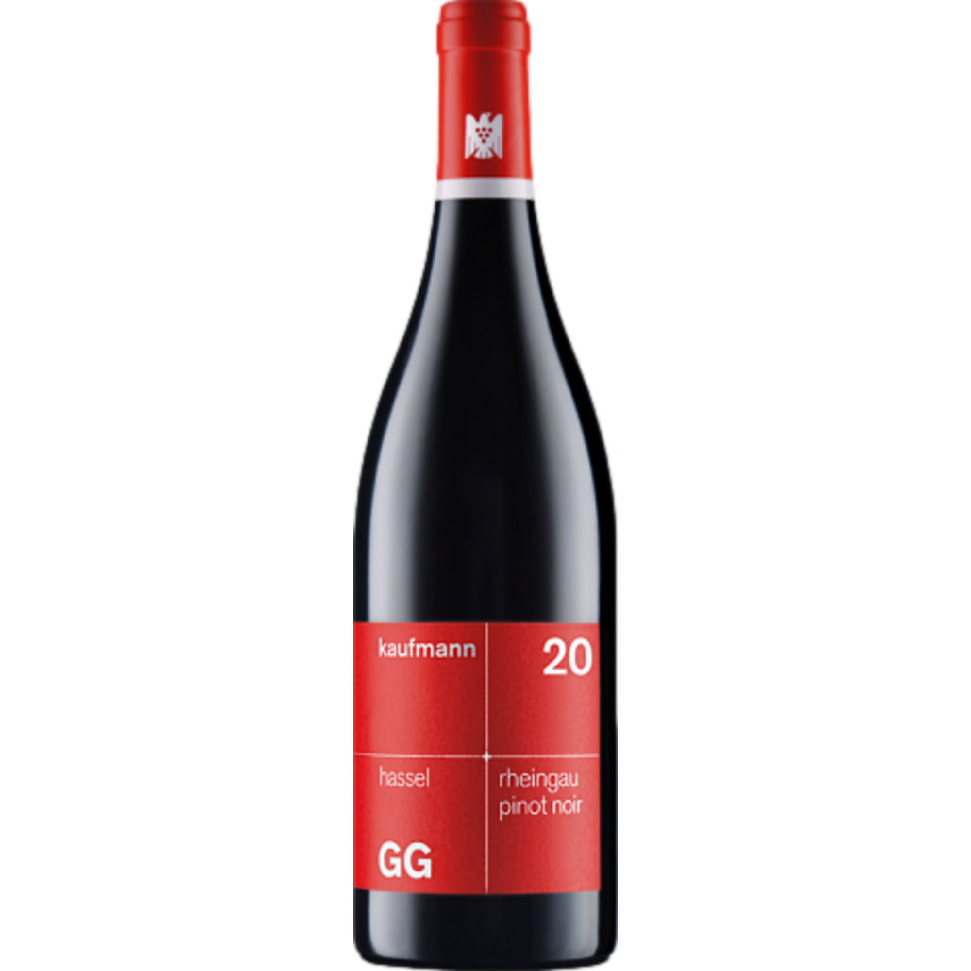 Kaufmann Hassel Pinot Noir GG Bio, Trocken, Rheingau, Rheingau, 2022, Rotwein