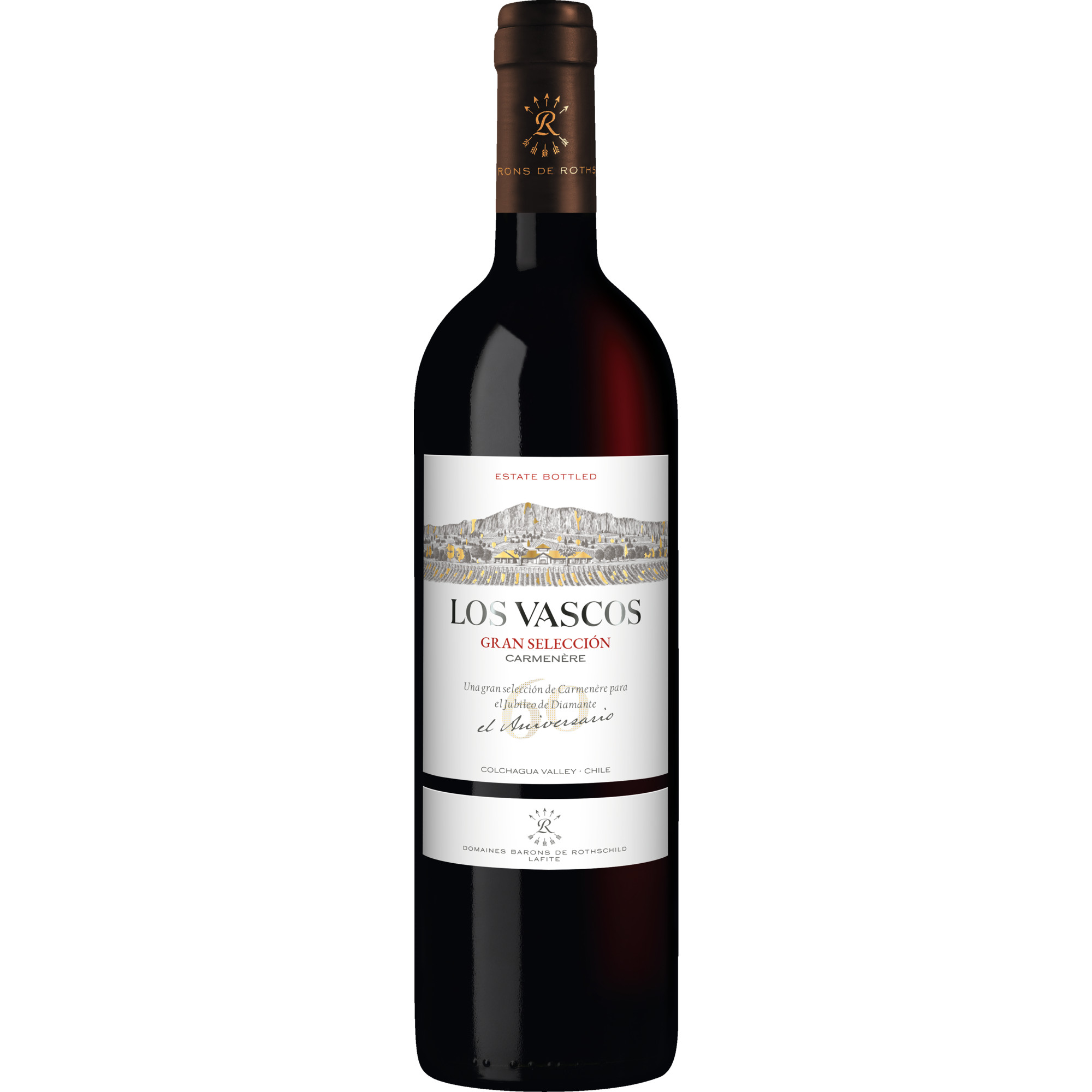Los Vascos Gran Selección Carmenère El Aniversario, Valle de Colchagua, Valle de Colchagua, 2023, Rotwein