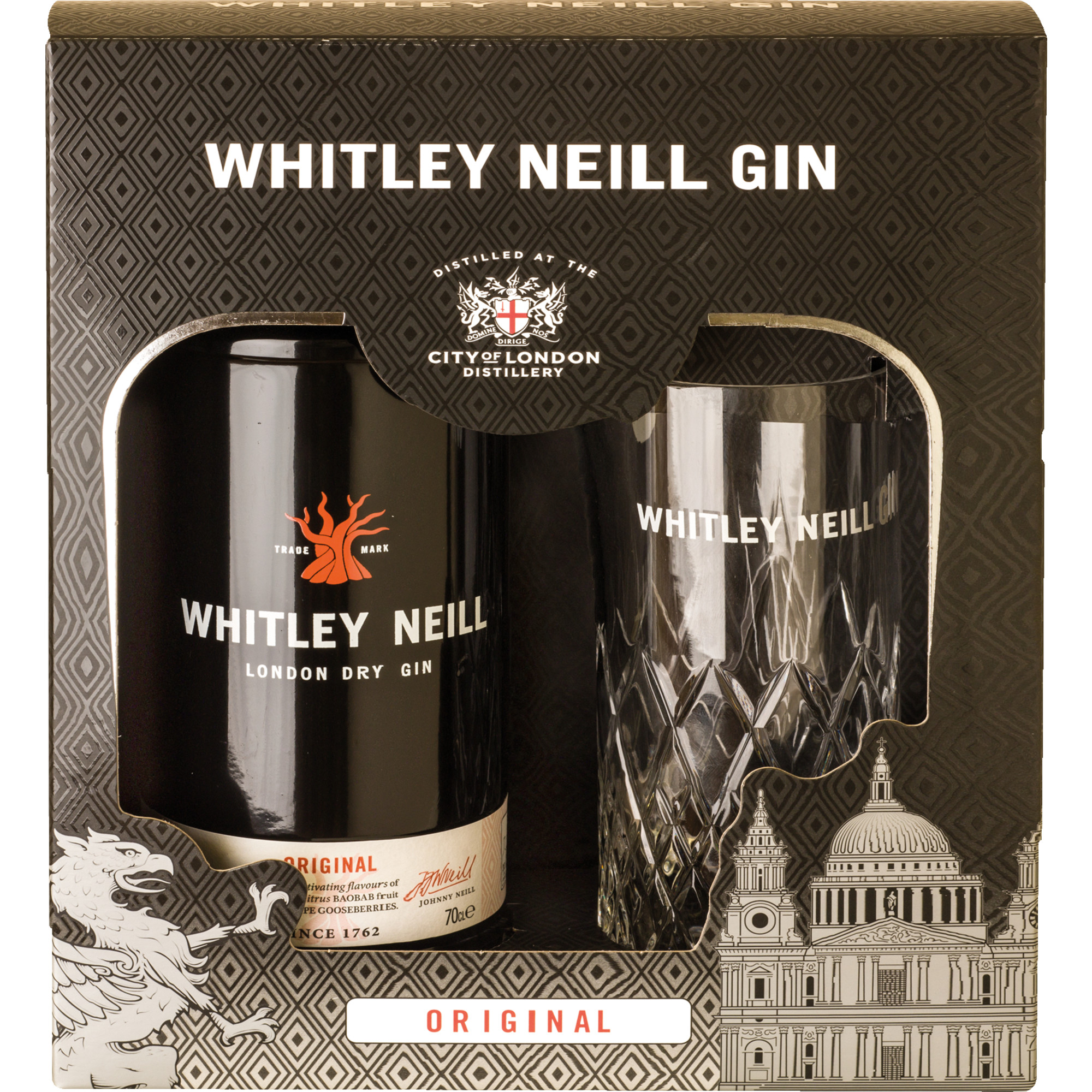 Image of Whitley Neill Original Gin, 0,7 L, 43% Vol., Spirituosen