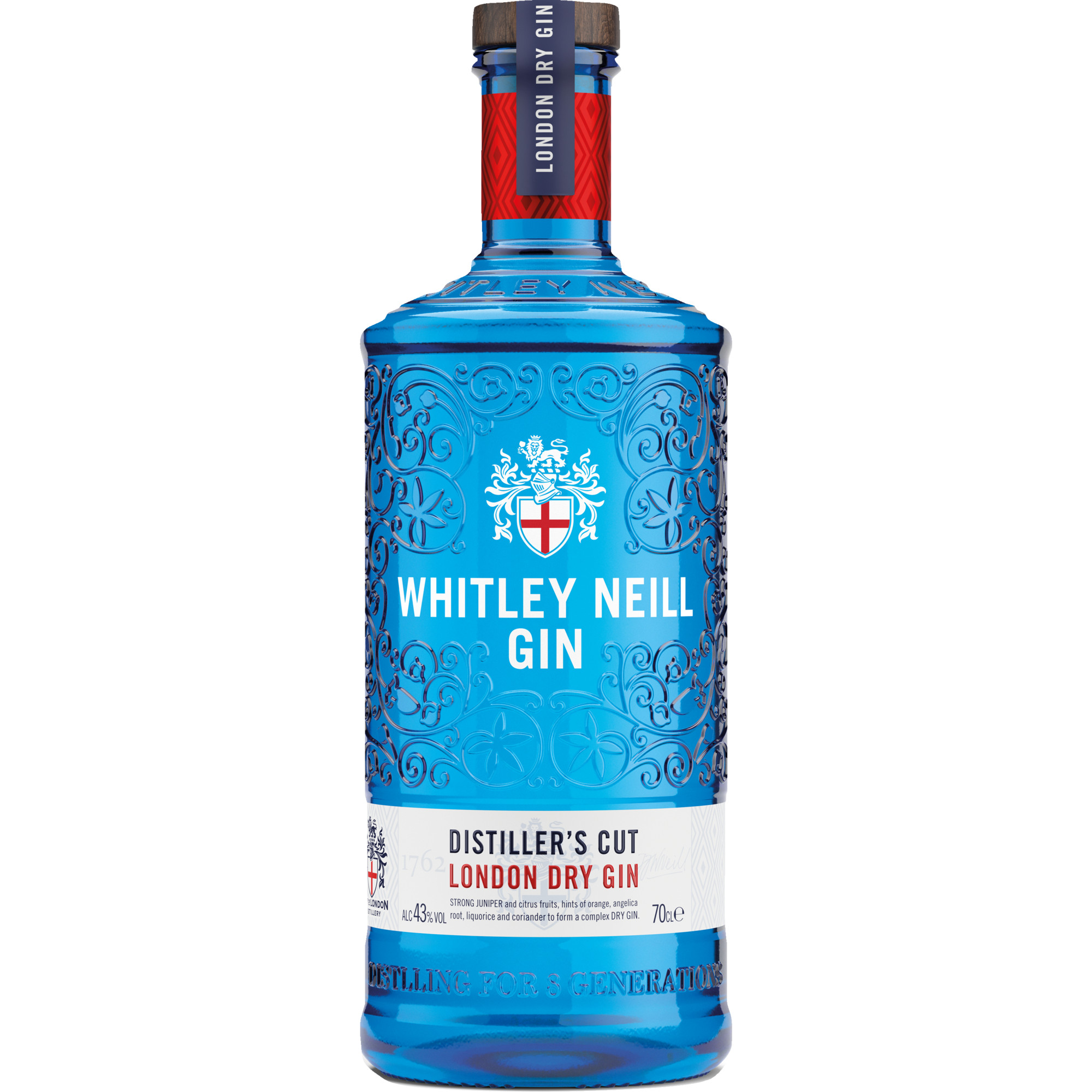 Image of Whitley Neill distillers cut GIN, 0,7 L, 43% Vol., Spirituosen