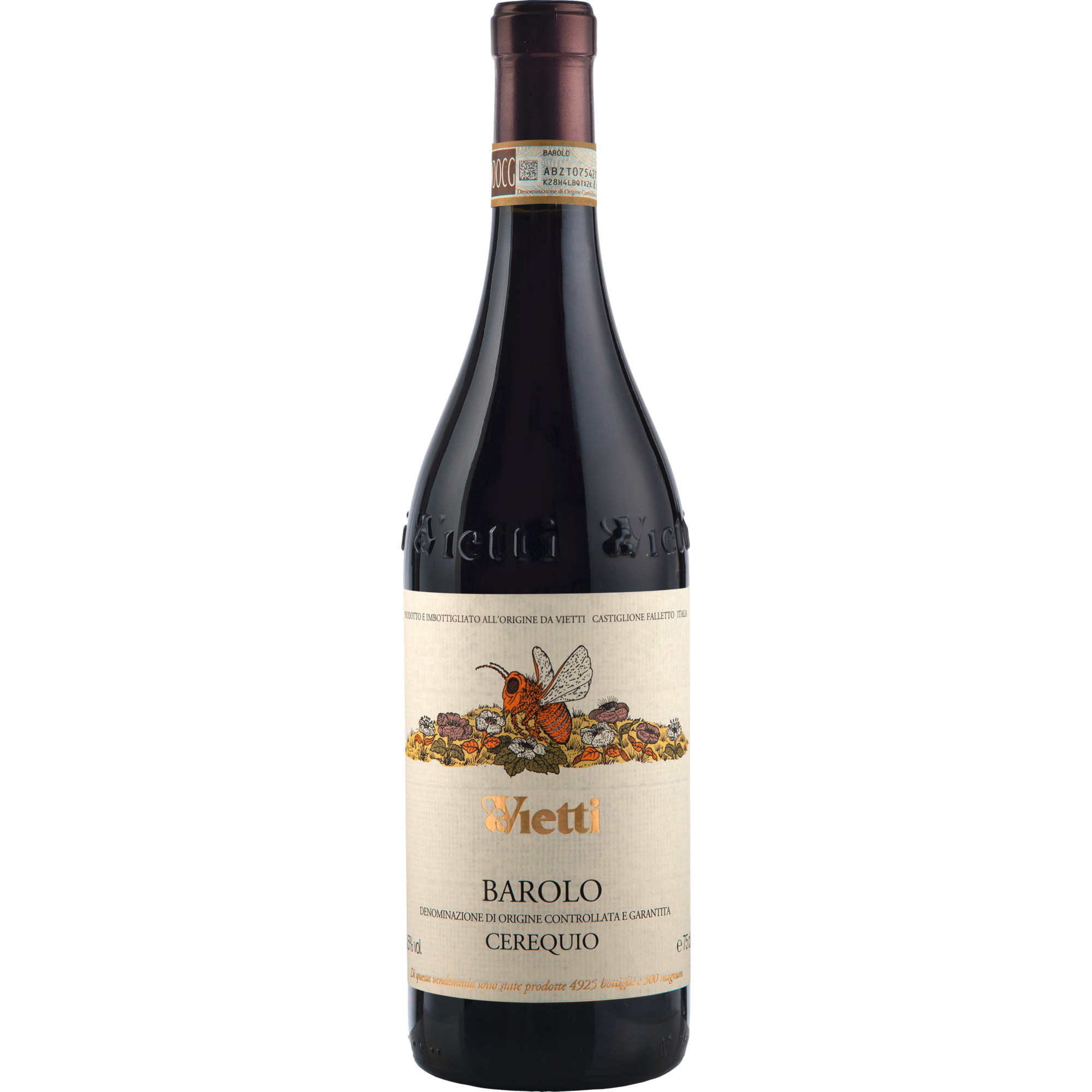 Vietti Cerequio Barolo, Barolo DOCG, Piemont, 2021, Rotwein