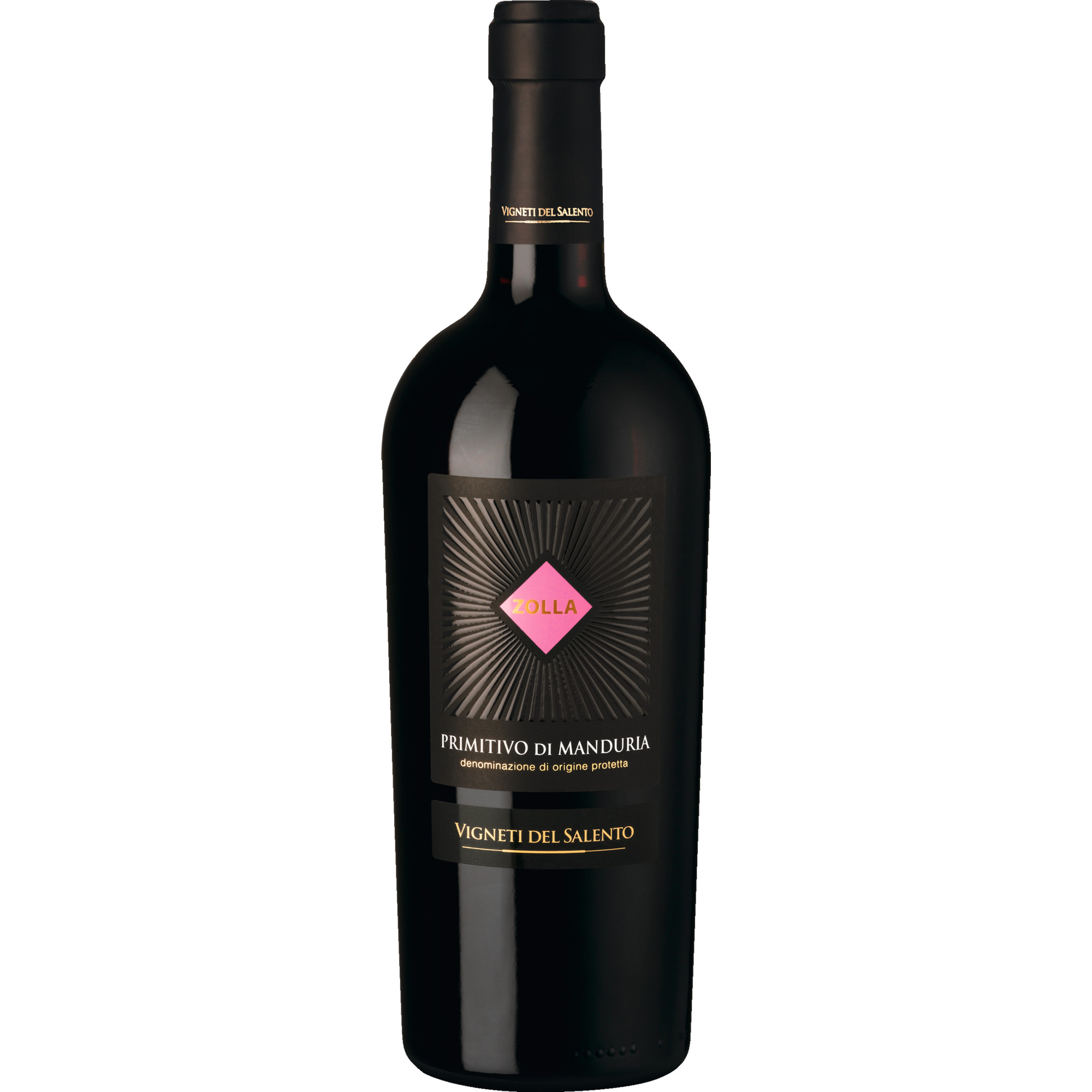 Zolla Primitivo di Manduria, Primitivo di Manduria DOC, Apulien, 2022, Rotwein