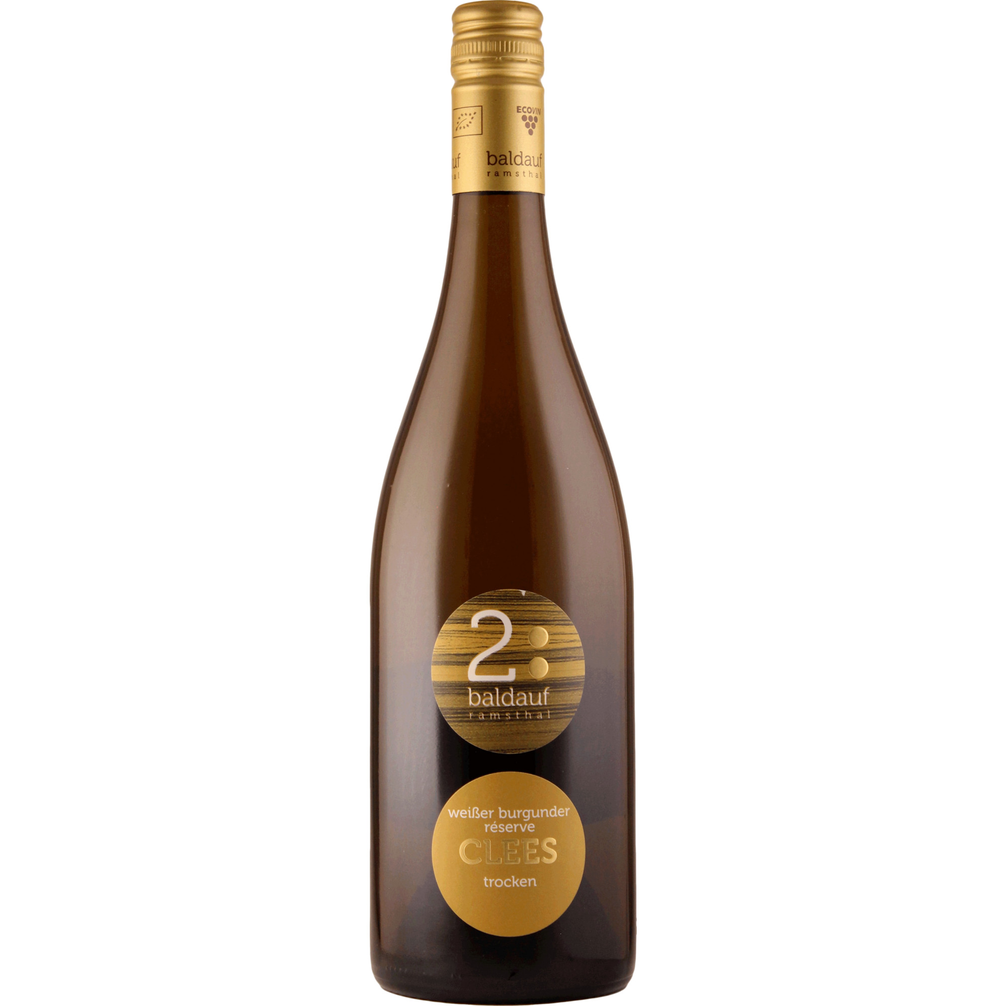 Baldauf Clees Weißer Burgunder Reserve Bio, Trocken, Franken, Franken, 2022, Weißwein