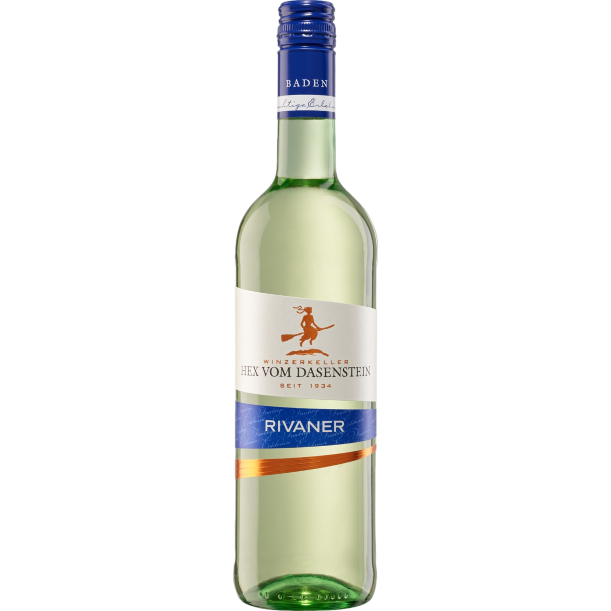 Image of Winzerkeller Hex vom Dasenstein Rivaner QbA, Feinherb, Baden, Baden, 2024, Weißwein
