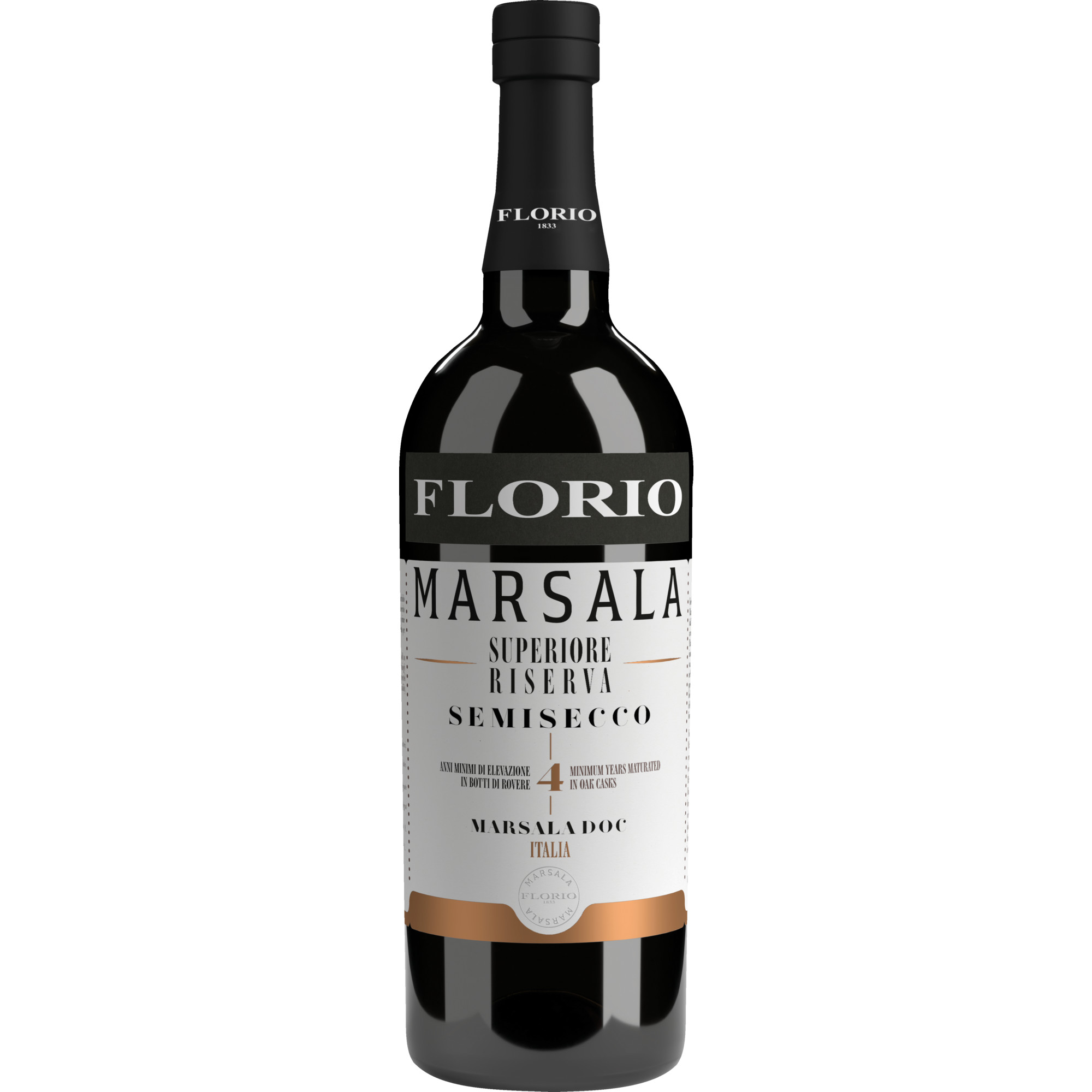 Image of Florio Marsala Superiore Riserva Semisecco, Marsala Superiore DOC, 19% Vol., Sizilien, Spirituosen