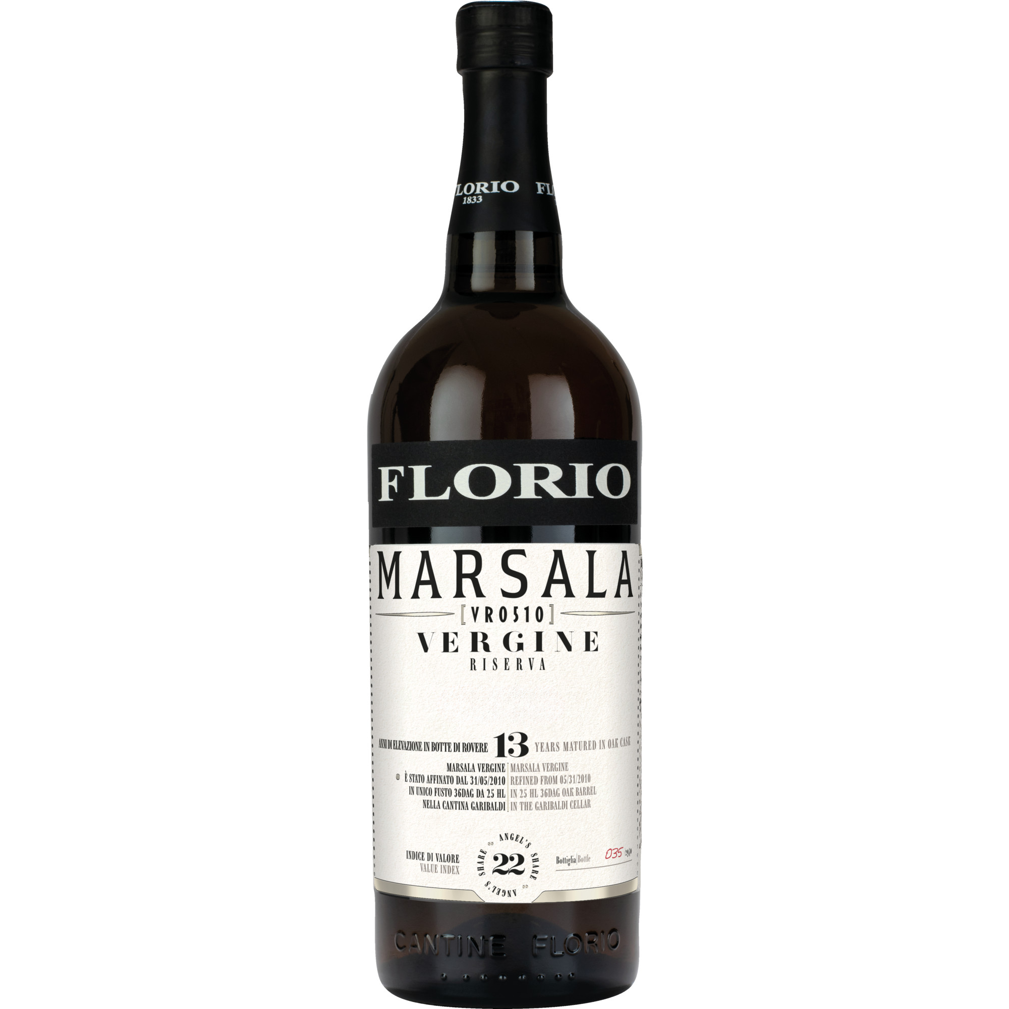 Image of Florio Marsala Vergine Riserva, Marsala Superiore DOC, 19% Vol., Sizilien, Spirituosen