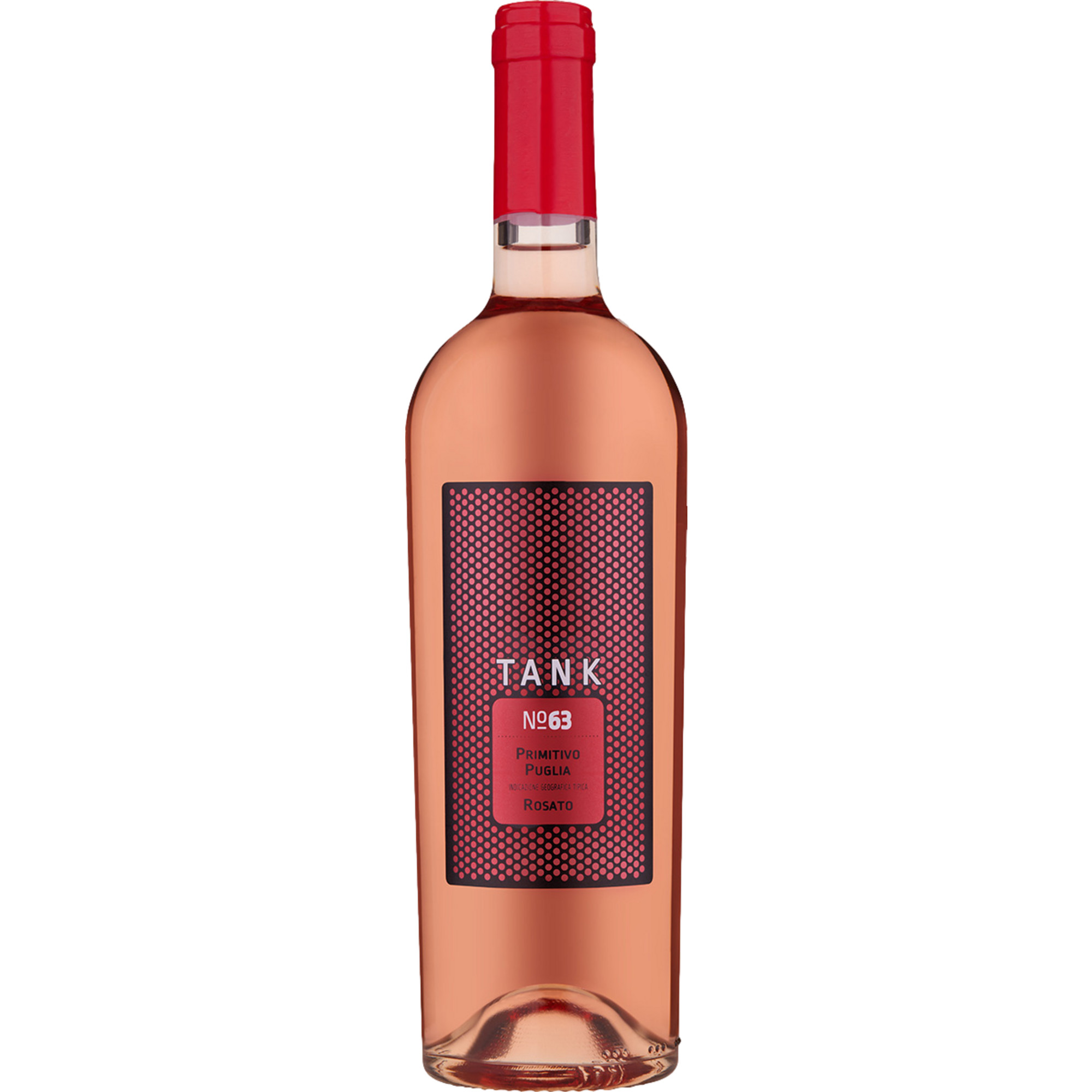 Minini Tank 63 Primitivo Rosato, Puglia IGP, Apulien, 2024, Rotwein