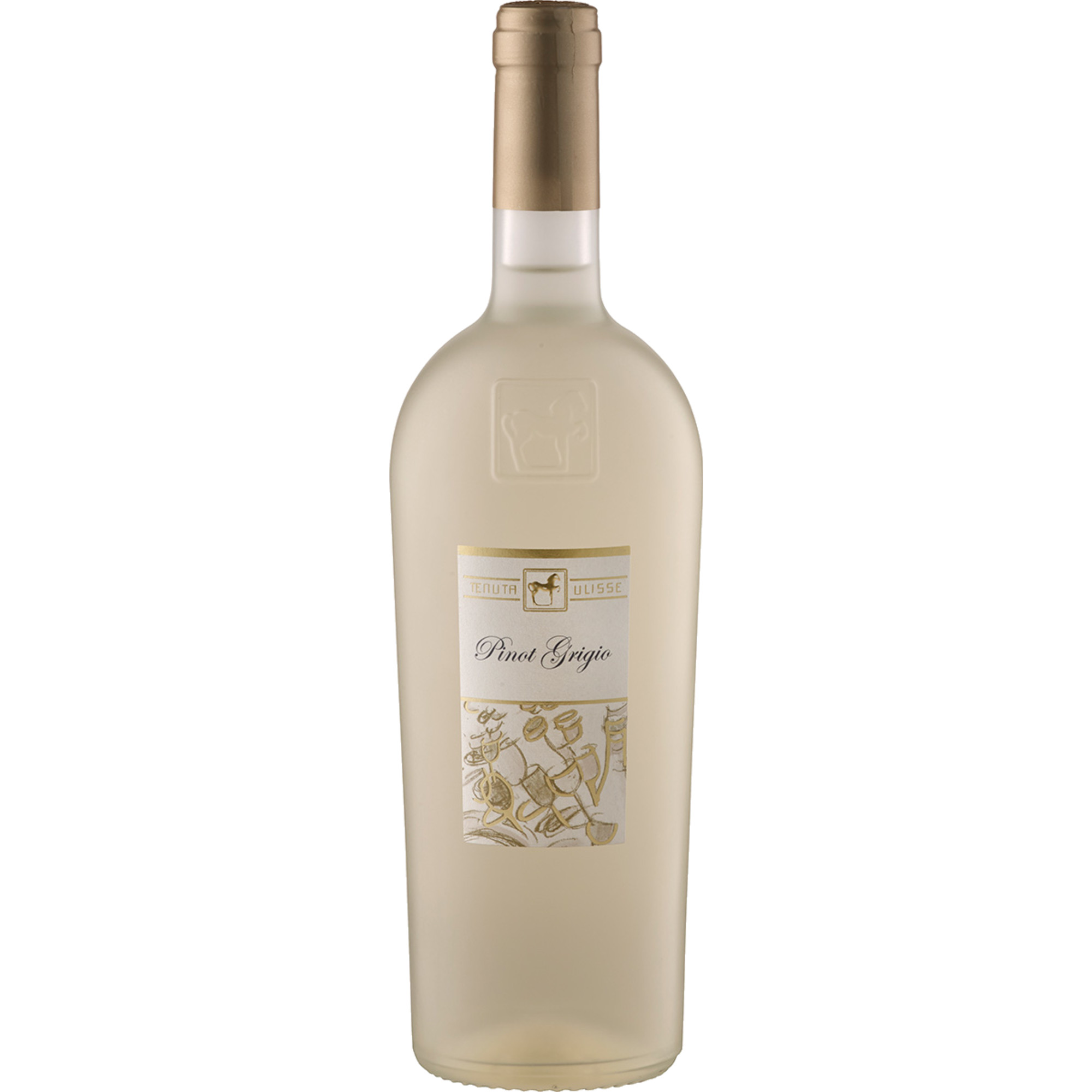 Ulisse Pinot Grigio Premium, Terre di Chieti IGP, Abruzzen, 2024, Weißwein