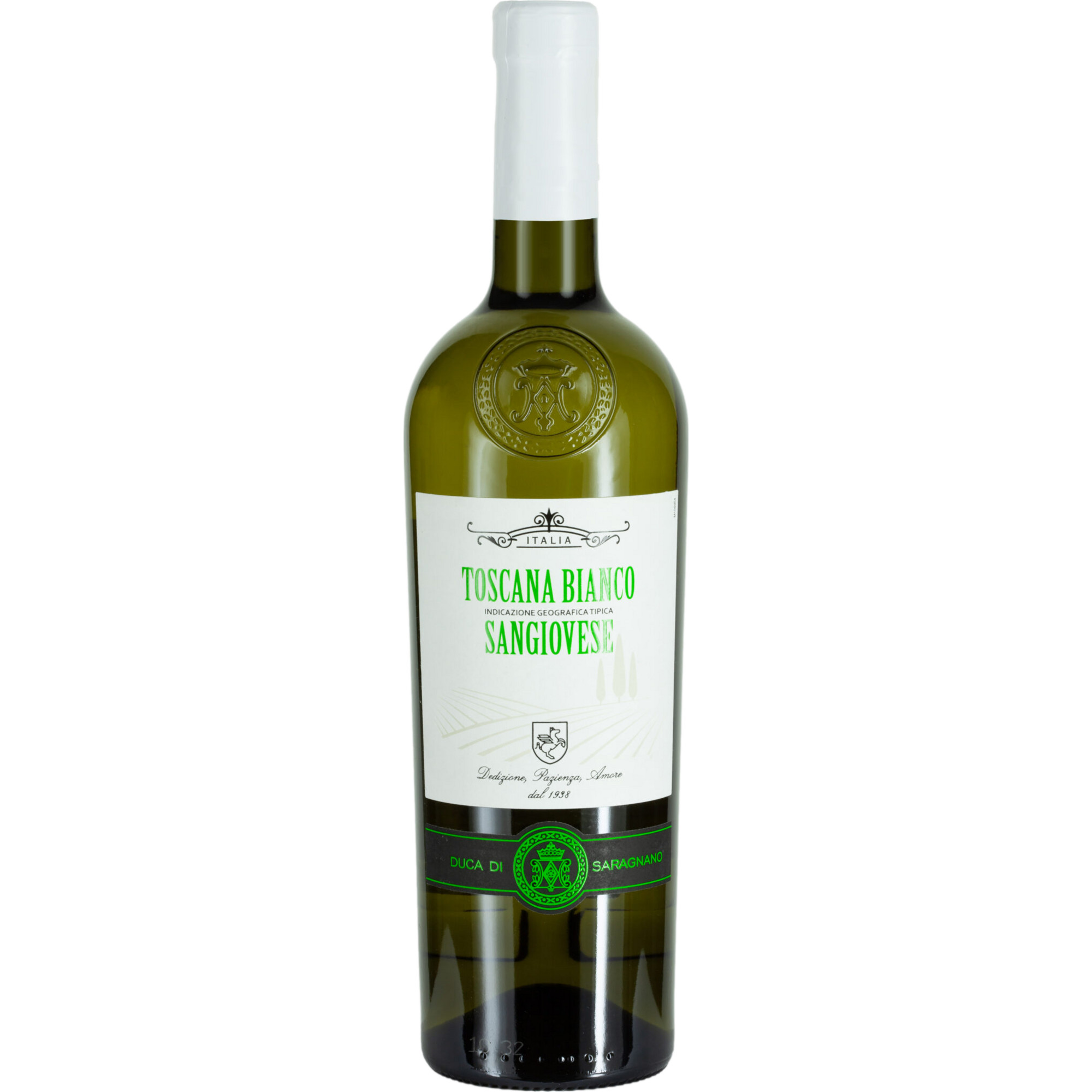 Duca di Saragnano Sangiovese Bianco, Toscana IGP, Toskana, 2024, Weißwein