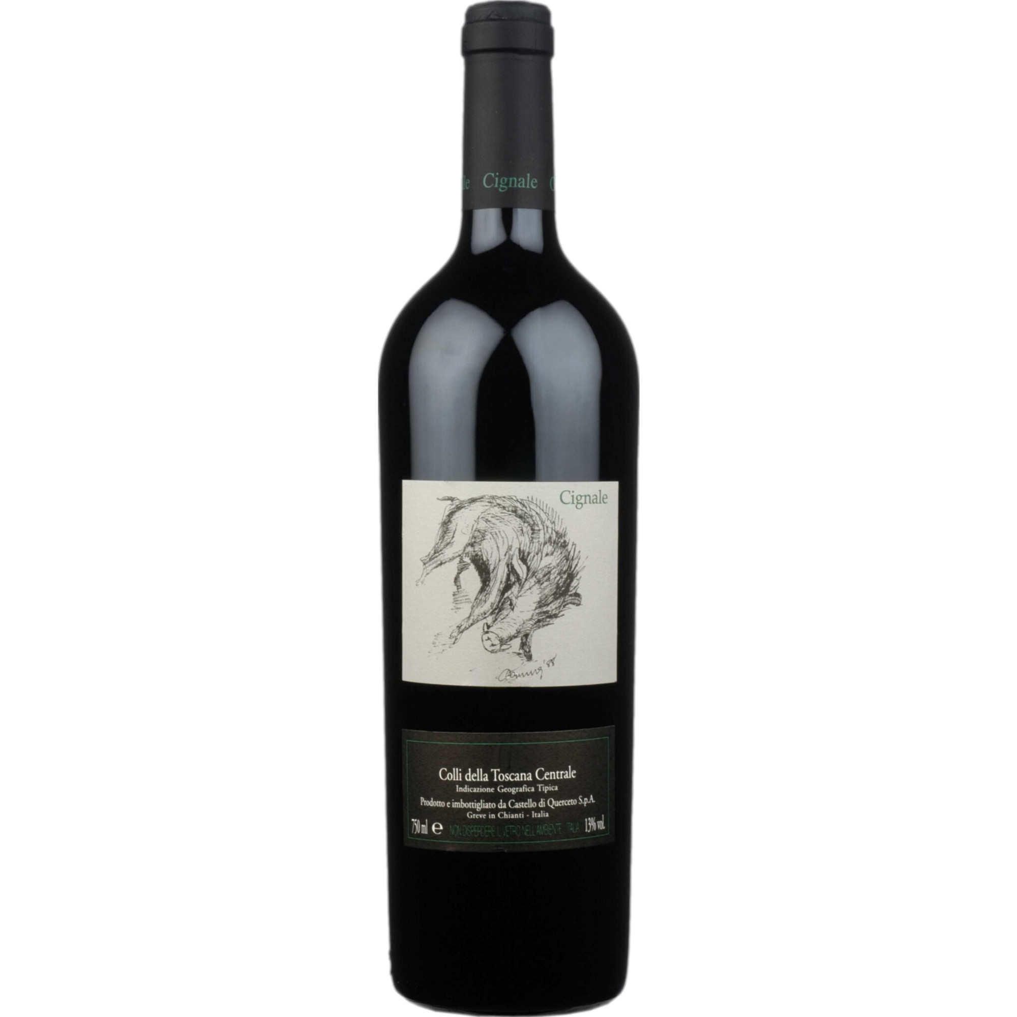 Castello di Querceto Cignale, Colli della Toscana IGP, Toskana, 2018, Rotwein