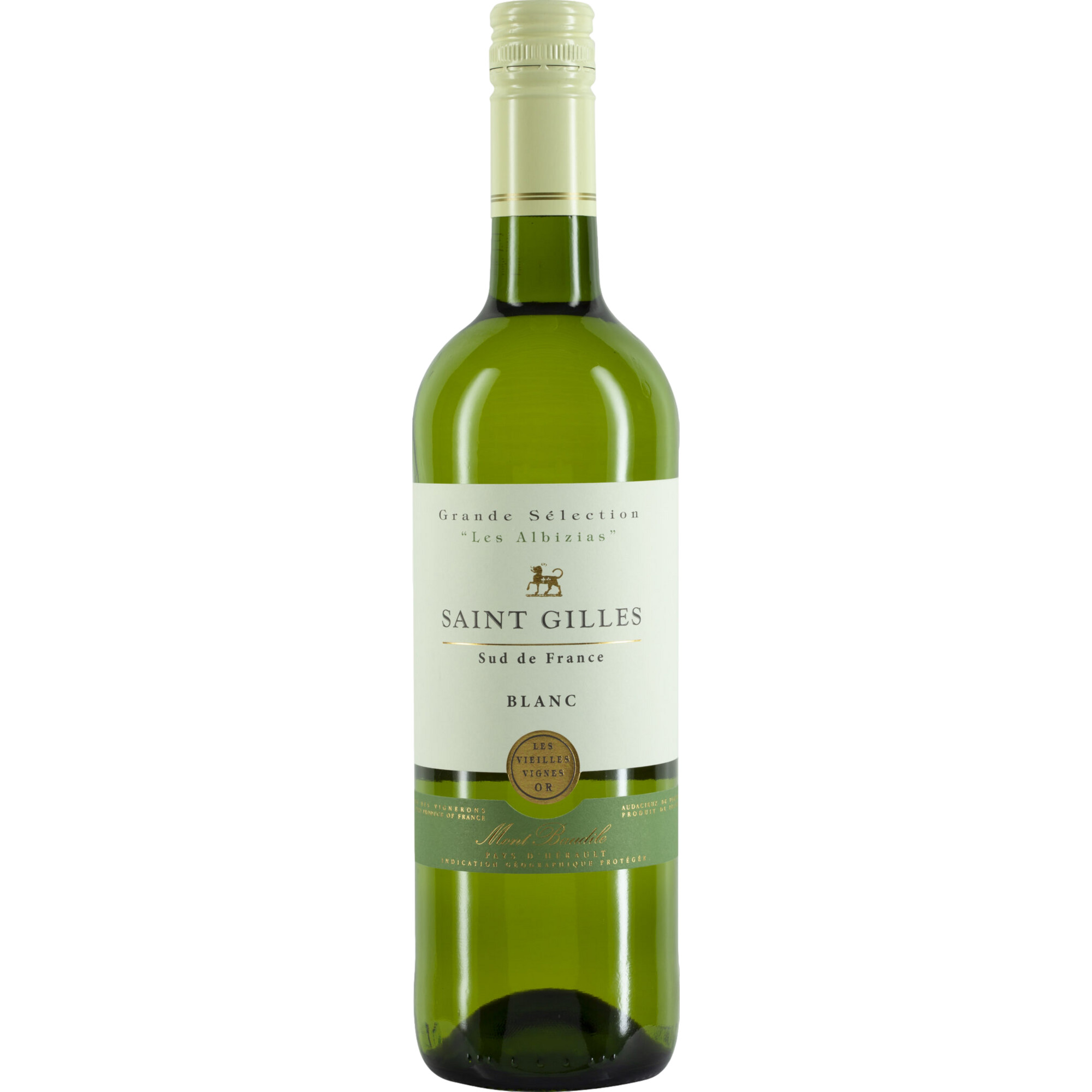 Grande Sélection Albizias Mont Baudile Blanc, Pays d'Hérault IGP, Languedoc-Roussillon, 2024, Weißwein