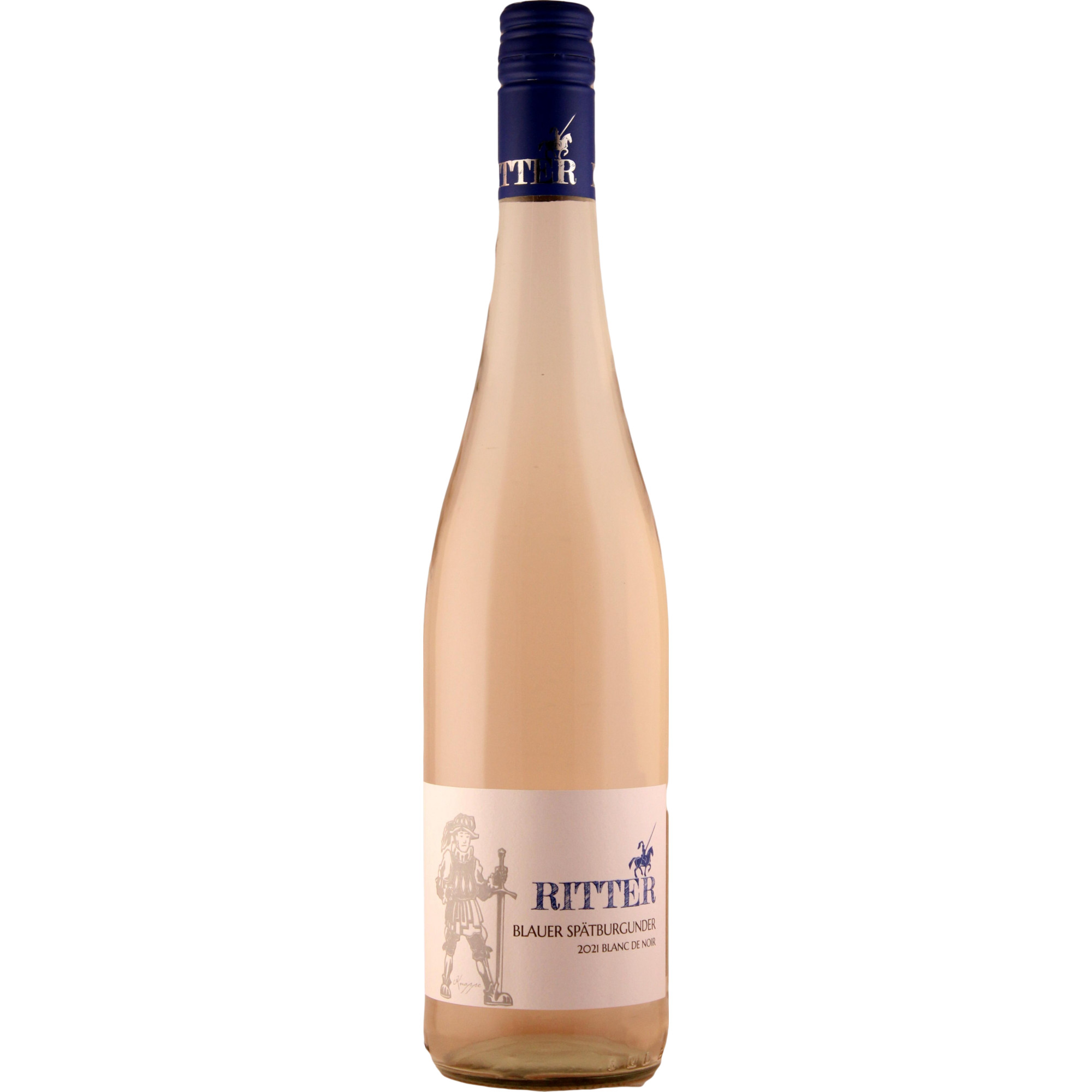 Ritter Blauer Spätburgunder Blanc de Noir, Trocken, Nahe, Nahe, 2024, Roséwein