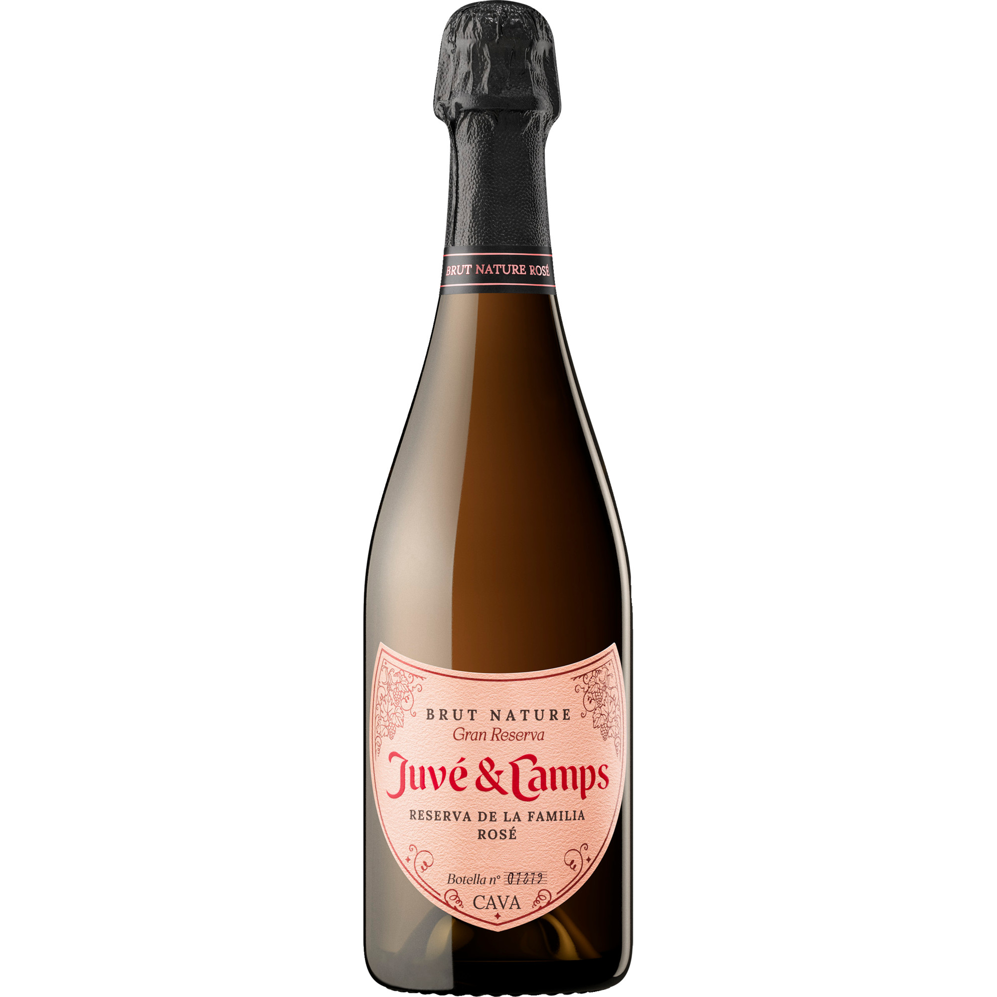 Image of Juvé & Camps Reserva de la Fam. Rosé Gran Reserva, Brut Nature, Cava DO, Katalonien, 2021, Schaumwein