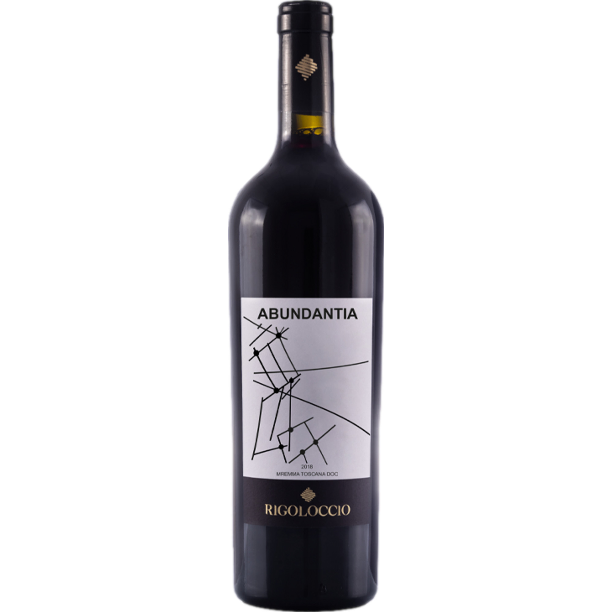Rigoloccio Abundantia Merlot, Maremma Toscana DOC, Toskana, 2019, Rotwein