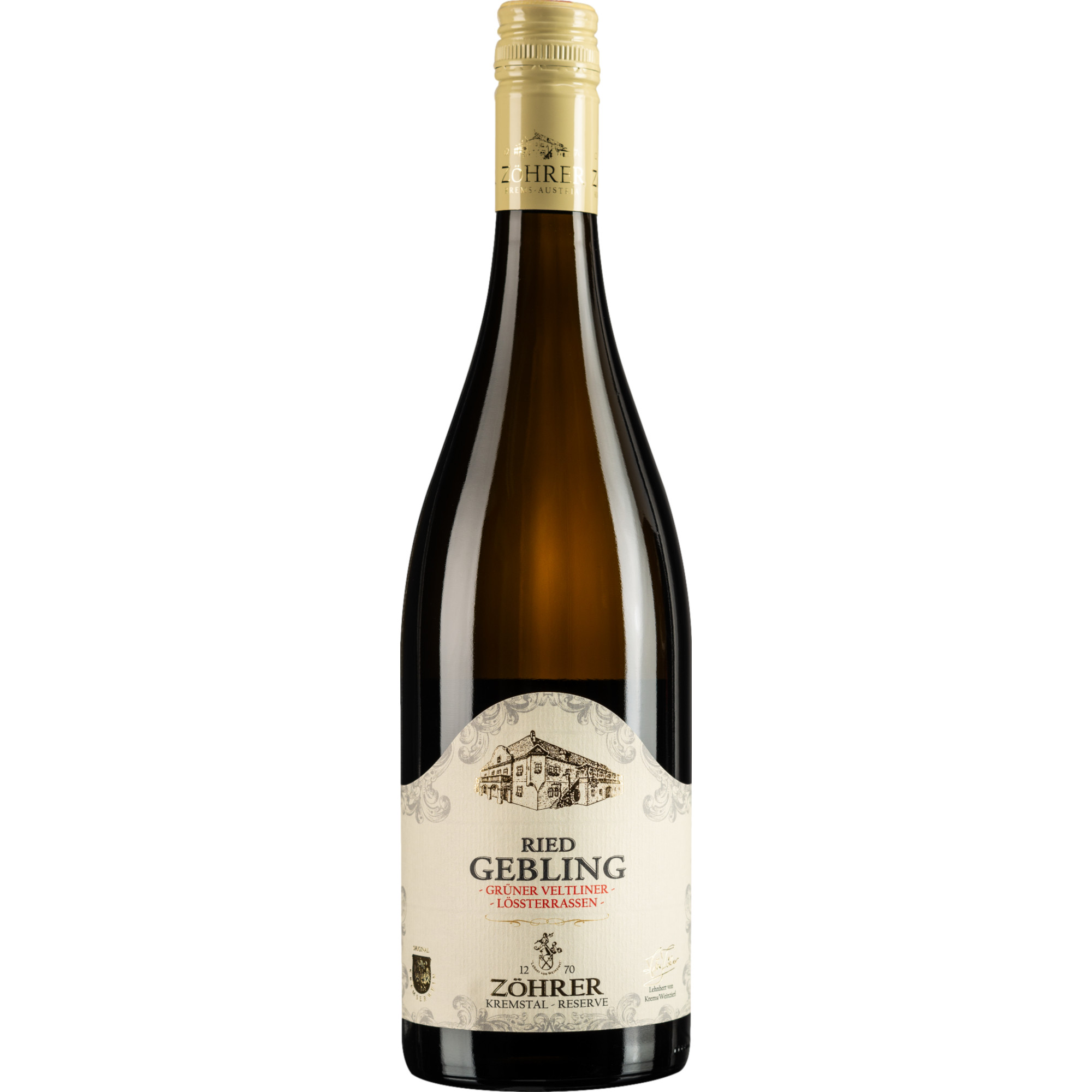 Ried Gebling Lössterrassen Grüner Veltliner, Trocken, Kremstal DAC, Wien, 2019, Weißwein