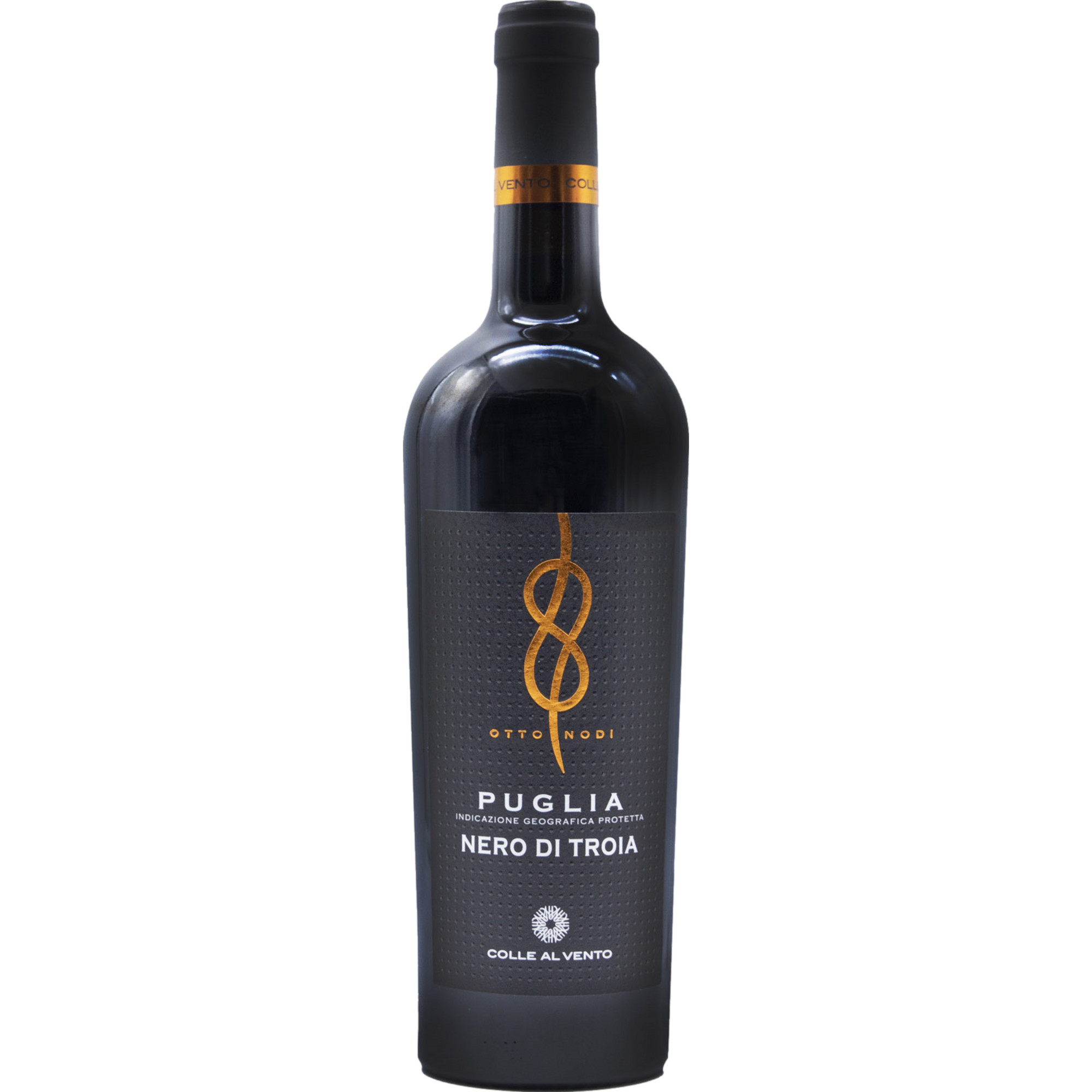Image of Colle al Vento Otto Nodi Nero di Troia, Puglia IGP, Apulien, 2023, Rotwein