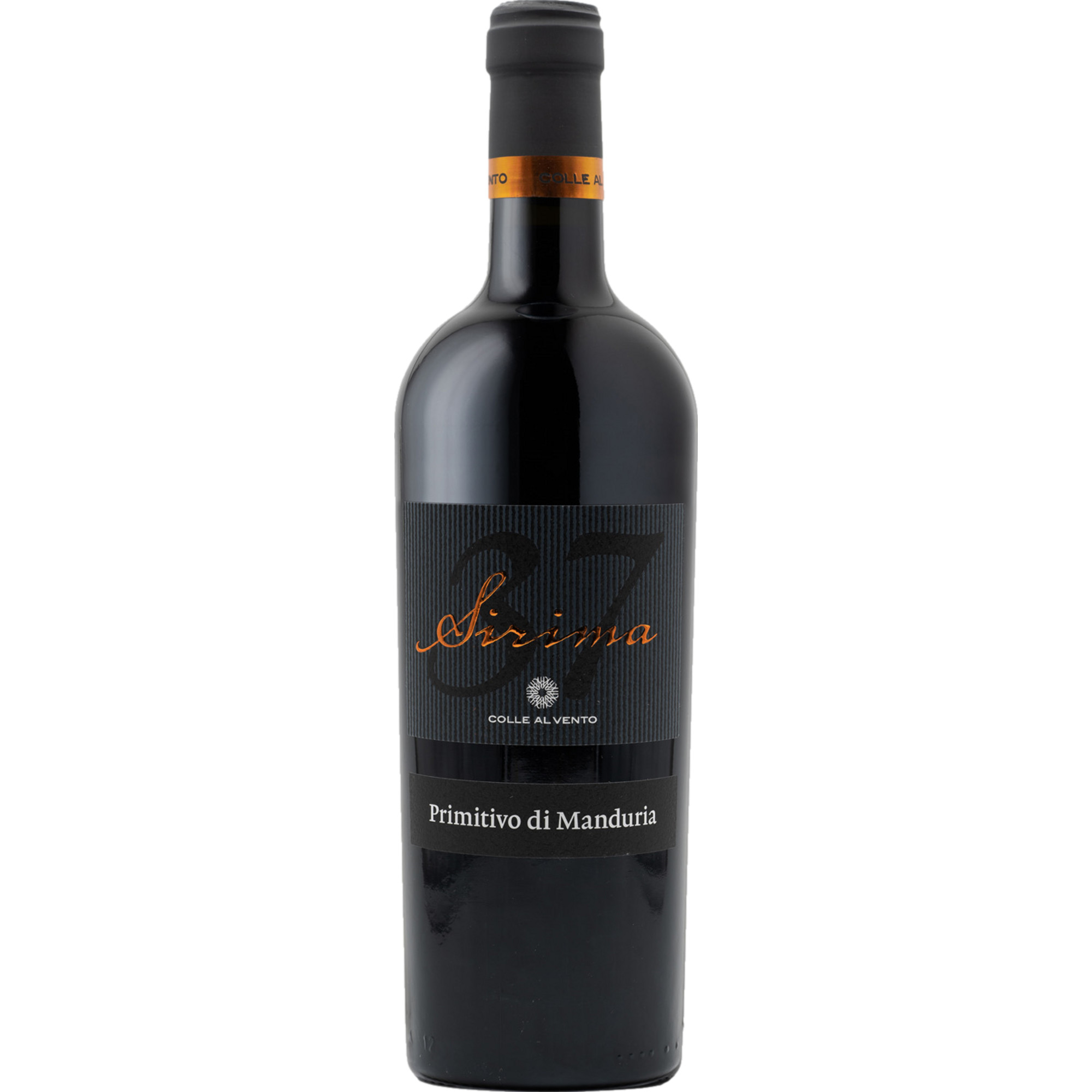 Image of Colle al Vento Sirima 37 Primitivo di Manduria, Primitivo di Manduria DOC, Apulien, 2020, Rotwein