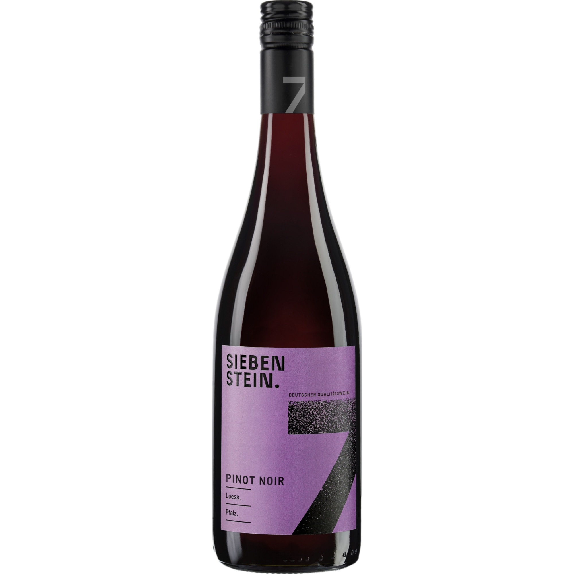 Siebenstein. Löss Spätburgunder QbA, Trocken, Pfalz, Pfalz, 2023, Rotwein
