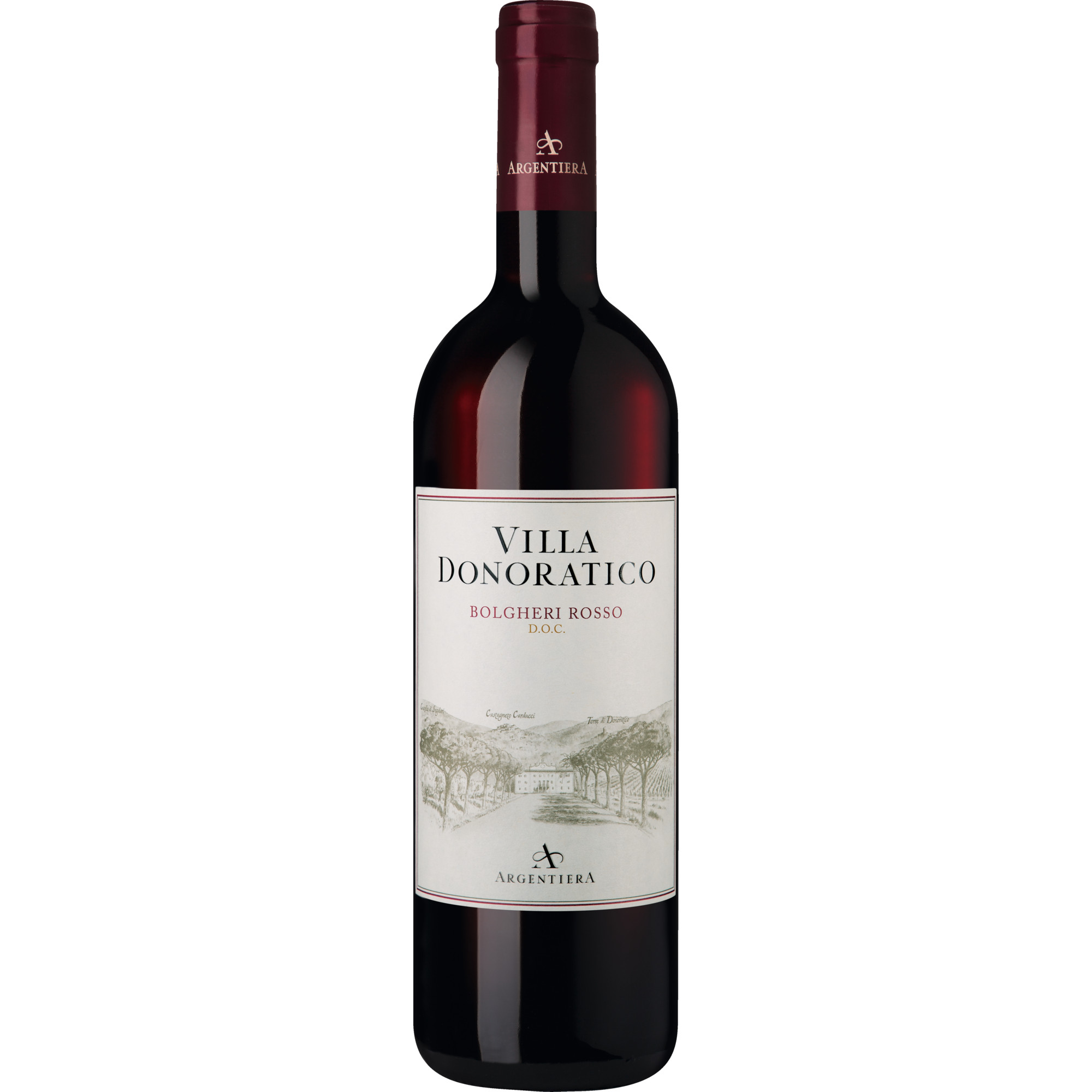Image of Argentiera Villa Donoratico, Bolgheri DOC, Toskana, 2022, Rotwein