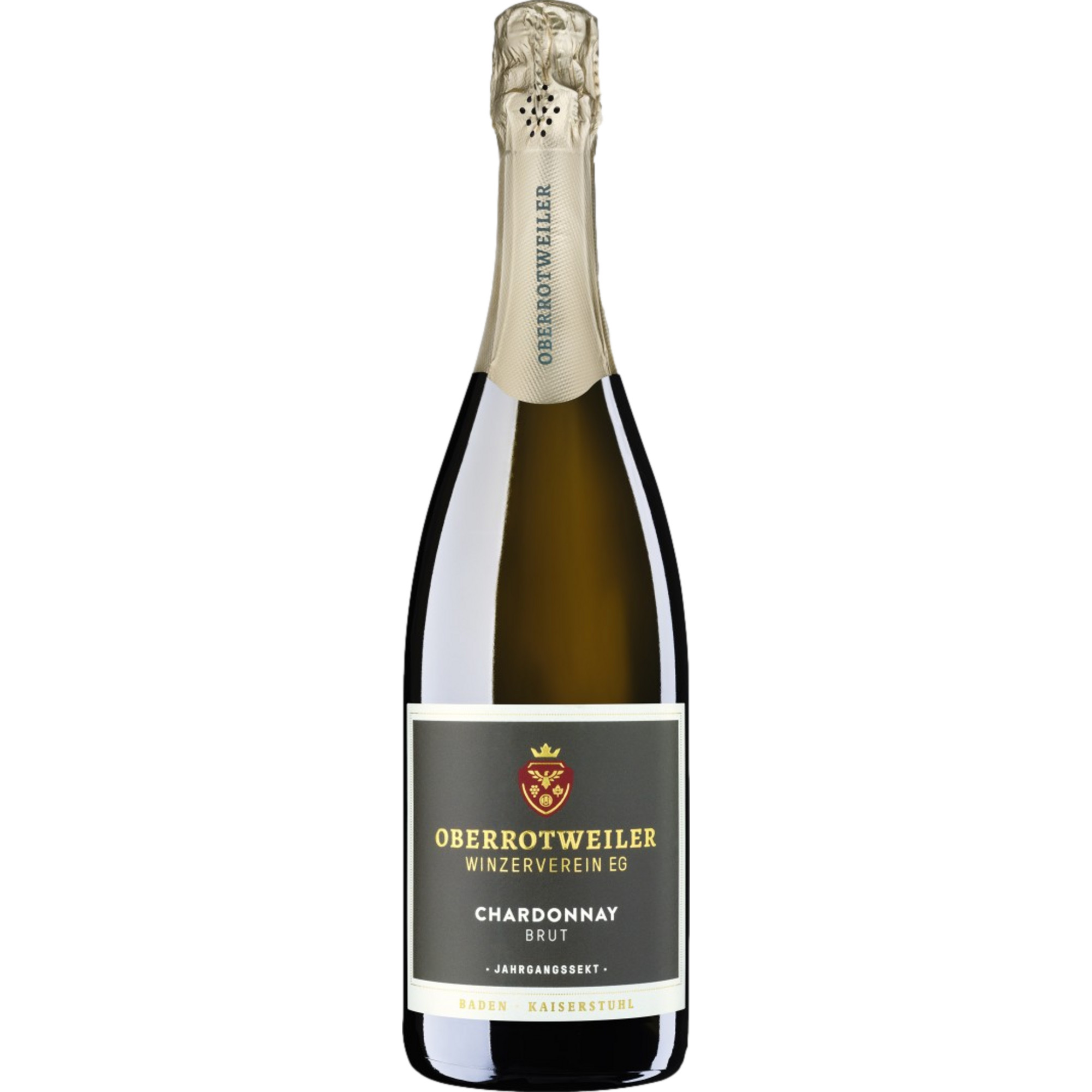 Image of Oberrotweiler Chardonnay Sekt, Brut, Baden, Baden, 2023, Schaumwein