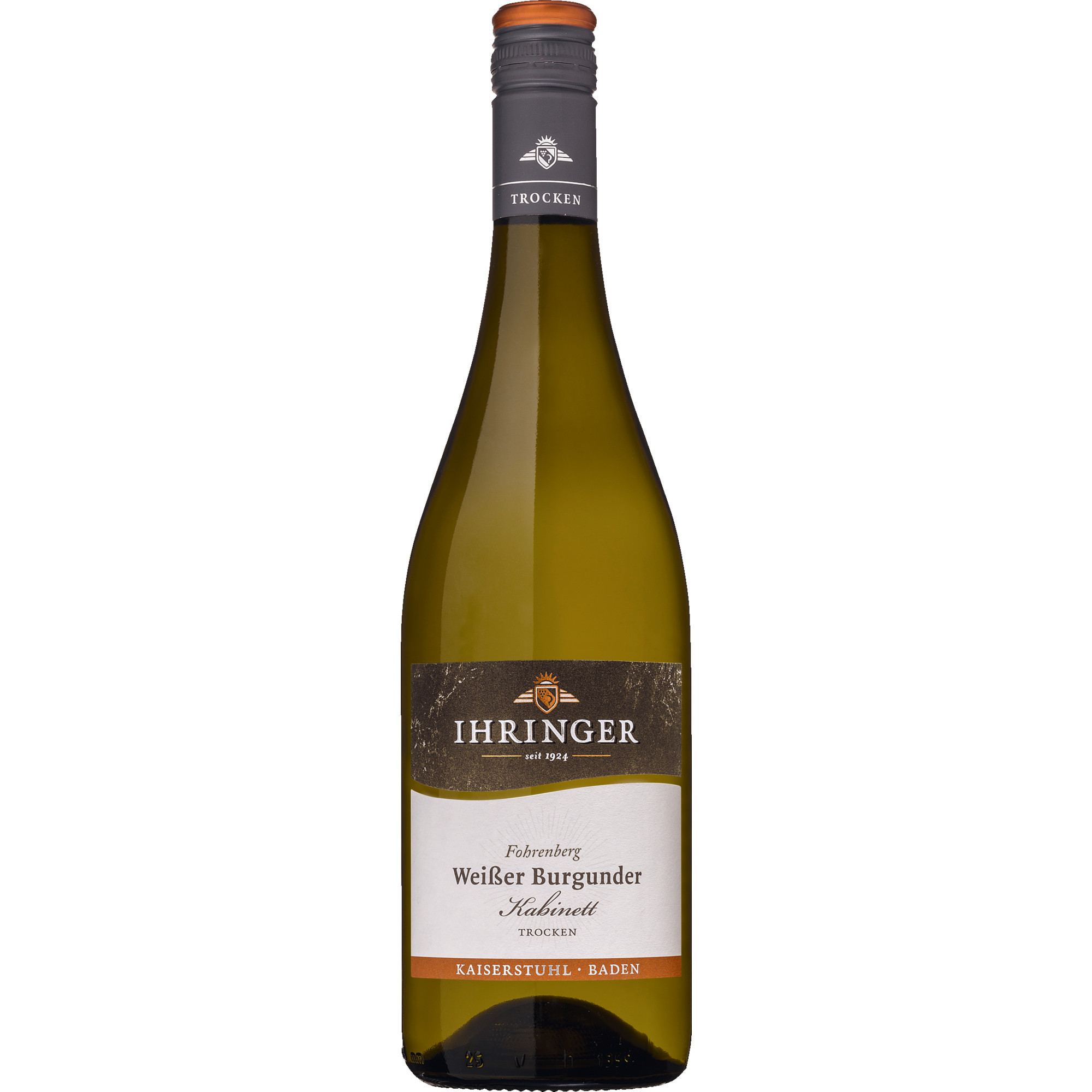Ihringer Fohrenberg Weißer Burgunder Kabinett, Trocken, Baden, Baden, 2024, Weißwein
