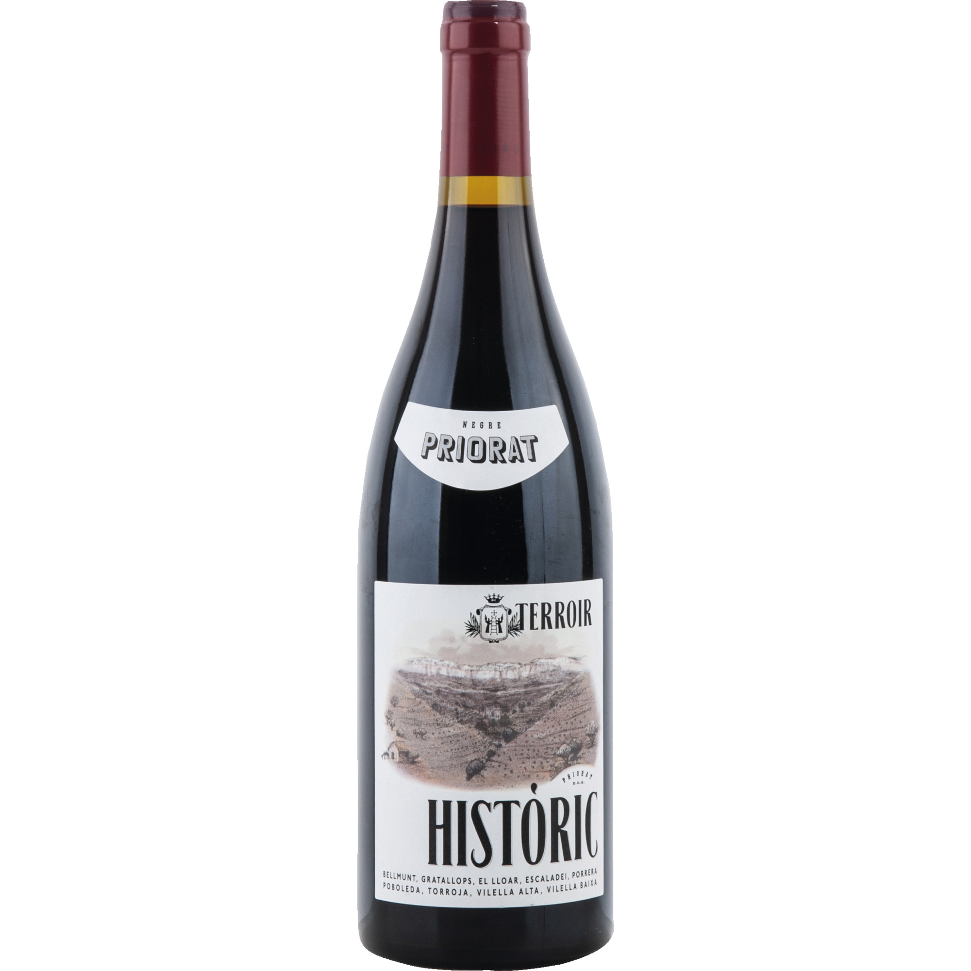 Terroir Historic Negre, Priorat DOCa, Katalonien, 2021, Rotwein